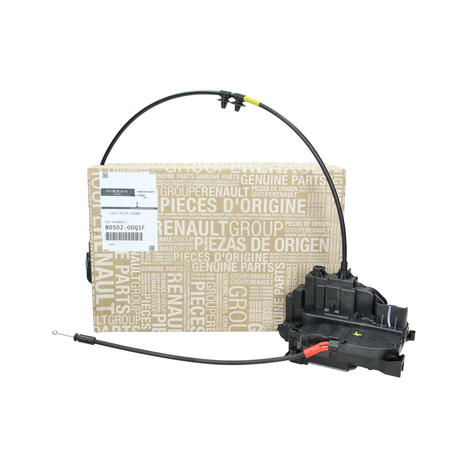 Oven lukitusmekanismi Oikea Etu Alkuperäinen 8050200Q1F 8200497604 Renault Nissan main product photo