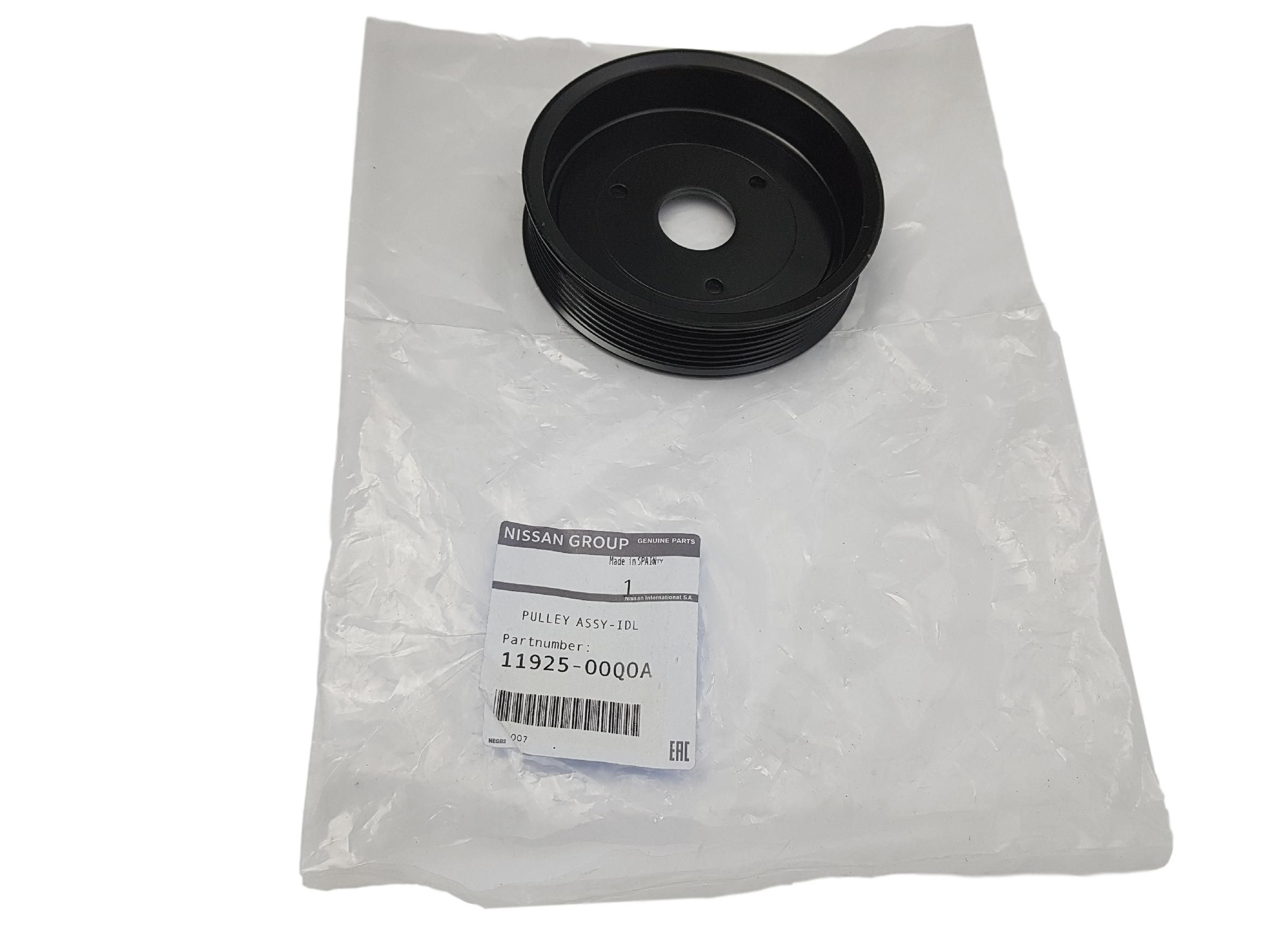 Ohjaustehostimen hihnapyörä Alkuperäinen Laguna Master Qash 2.0-2.3dCi 1192500Q0A main product photo