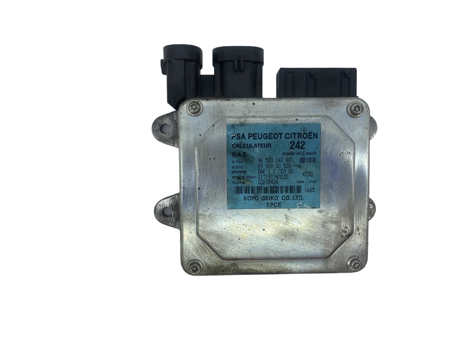 Ohjausyksikkö 9652024280 6900000528 Q1T19074M1ZE PSA KOYO 49467 main product photo