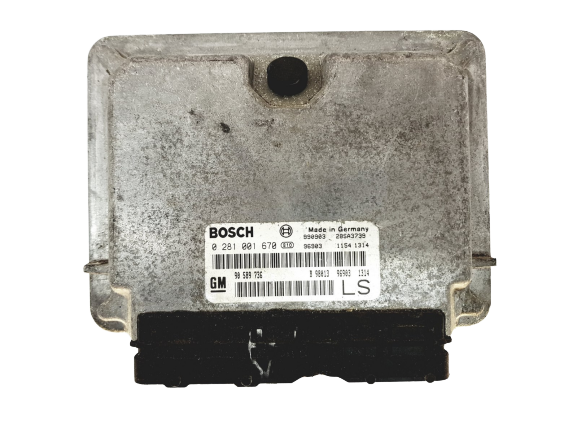 Ohjausyksikkö 90589736LS 0281001670 Opel Bosch 19175 main product photo
