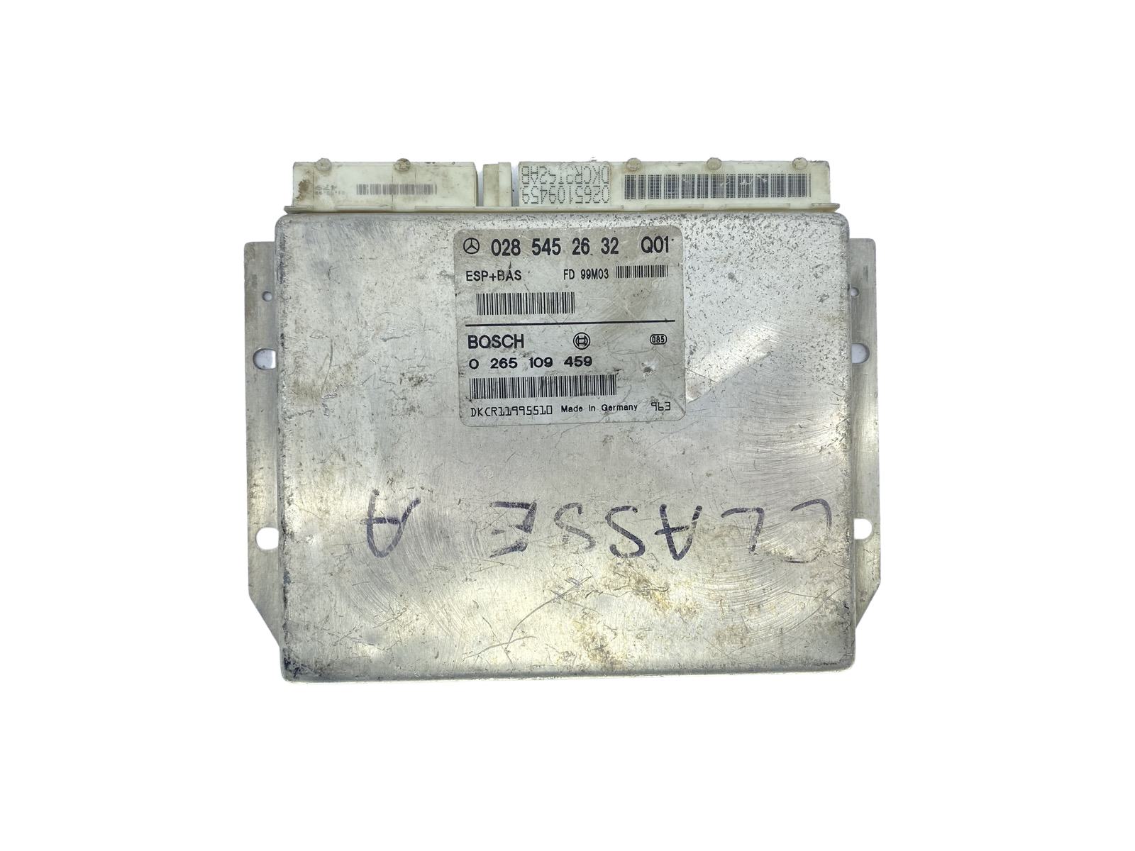 Ohjausyksikkö ESP 0285452632 Q01 0265109459 Mercedes Bosch 54804 main product photo