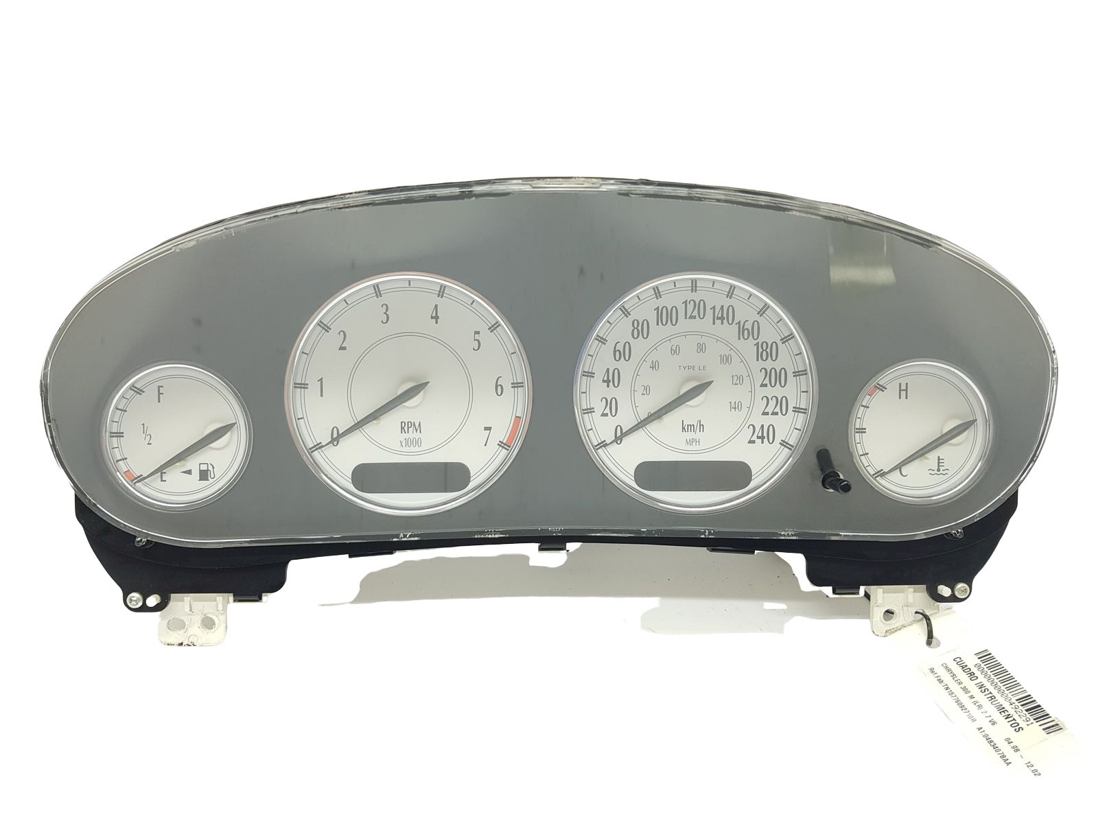 Kierroslukumittari Chrysler 300M P05026411AE main product photo