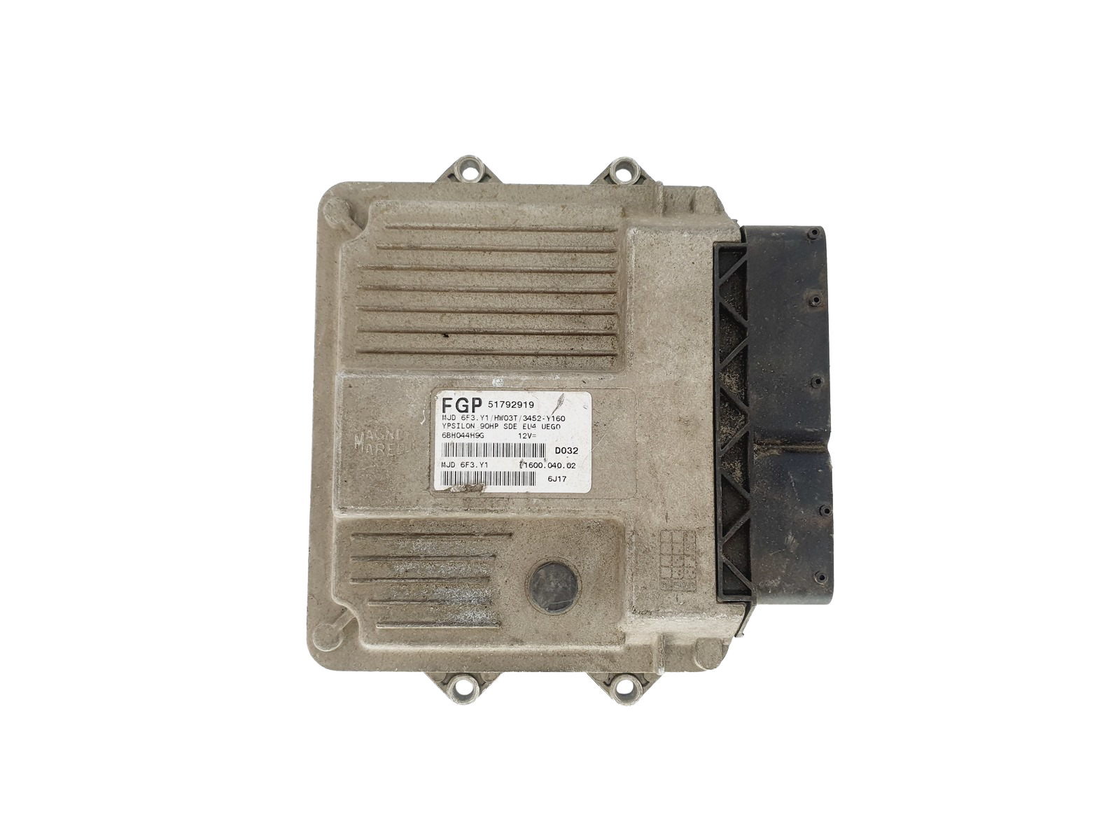 Moottorin Ohjausyksikkö Lancia 51792919 MJD6F3.Y1 Magneti Marelli 35567 main product photo