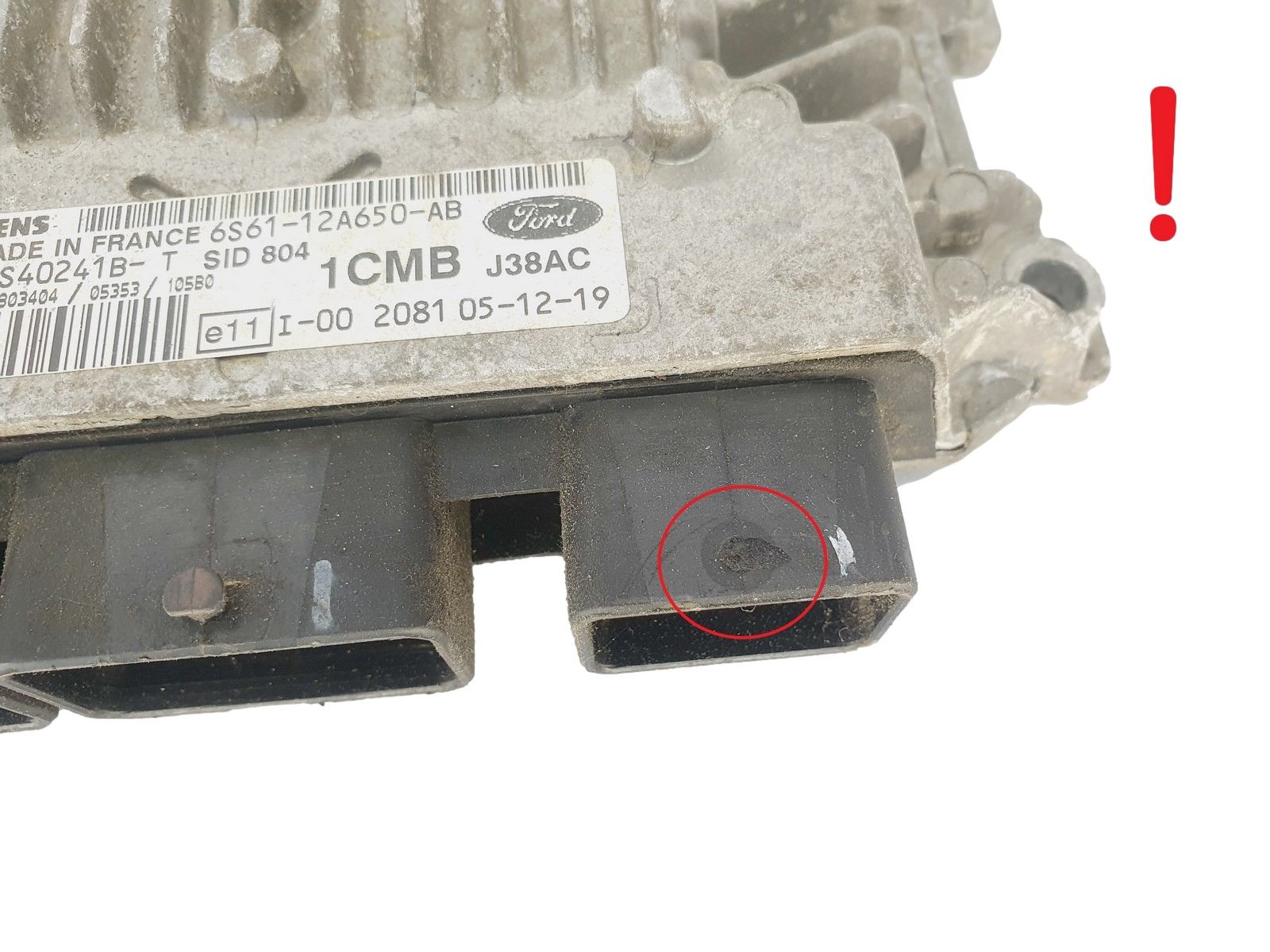 Ohjausyksikkö 6S61-12A650-AB 5WS40241B-T Ford Siemens 46863 main product photo