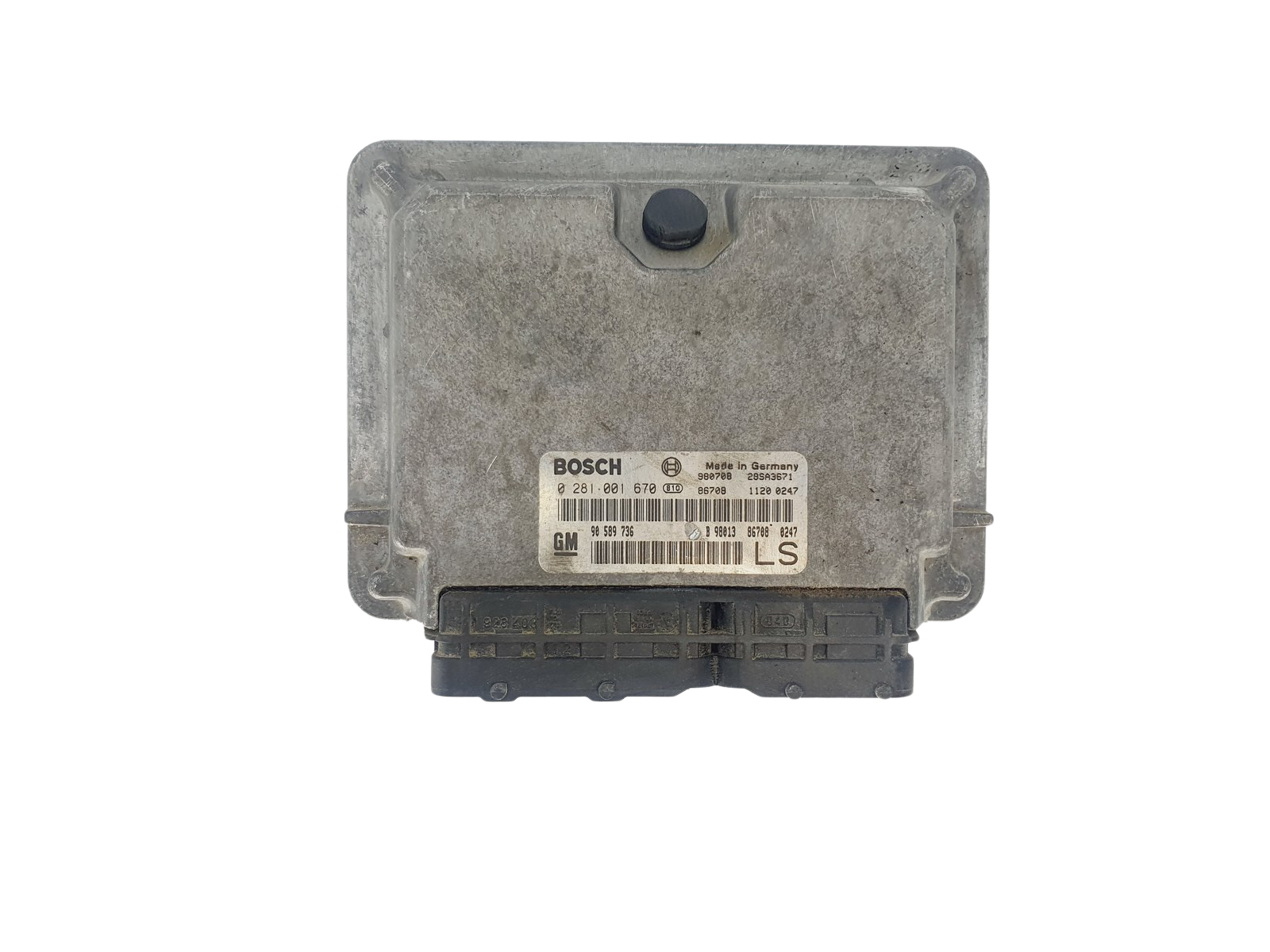 Ohjausyksikkö 90589736LS 0281001670 Opel Bosch 45392 main product photo