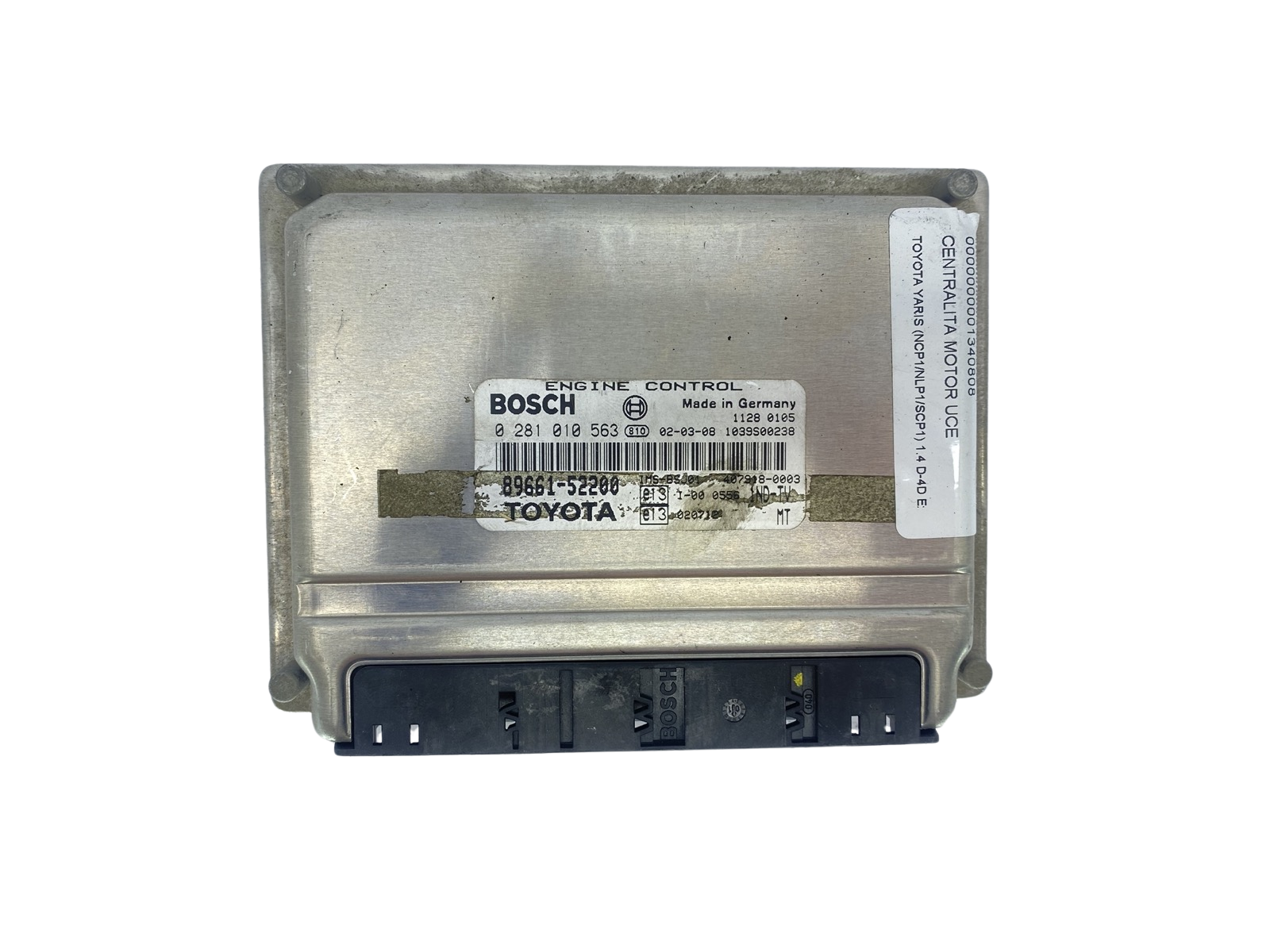 Ohjausyksikkö 89661-52200 0281010563 407918-0003 Toyota Bosch main product photo
