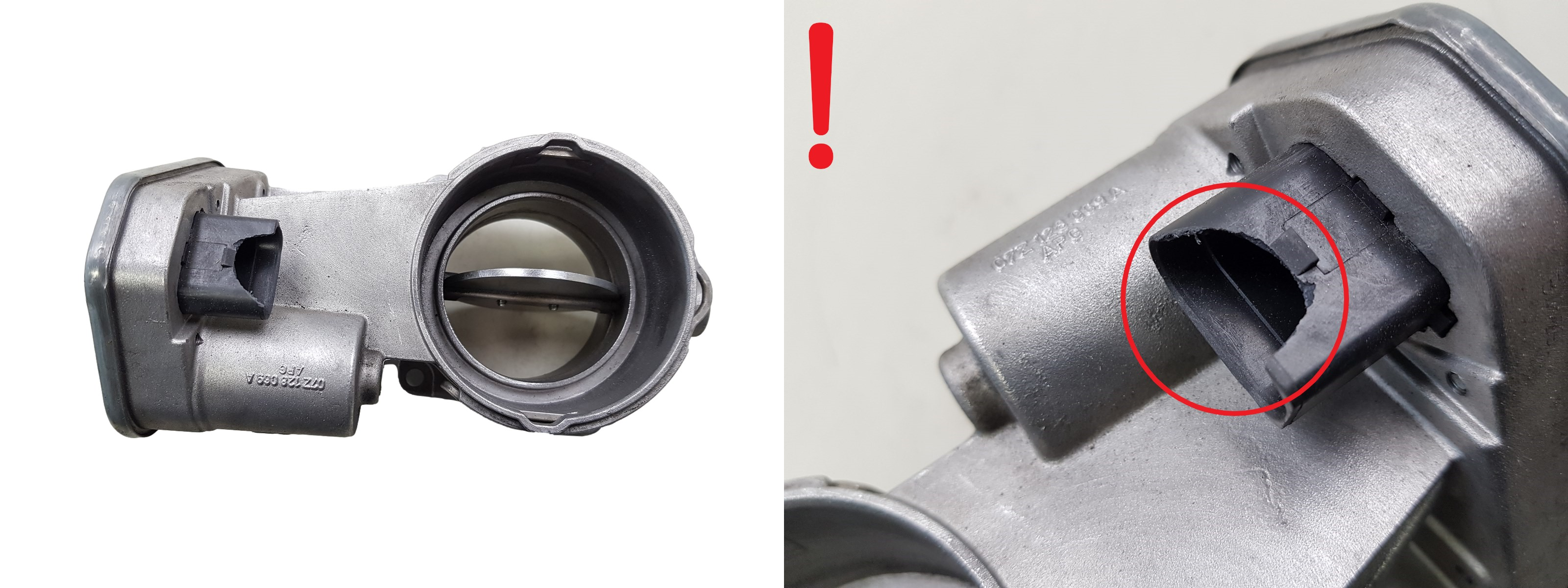 Kaasuläpän venttiili Volkswagen VW 07Z128069A APG main product photo