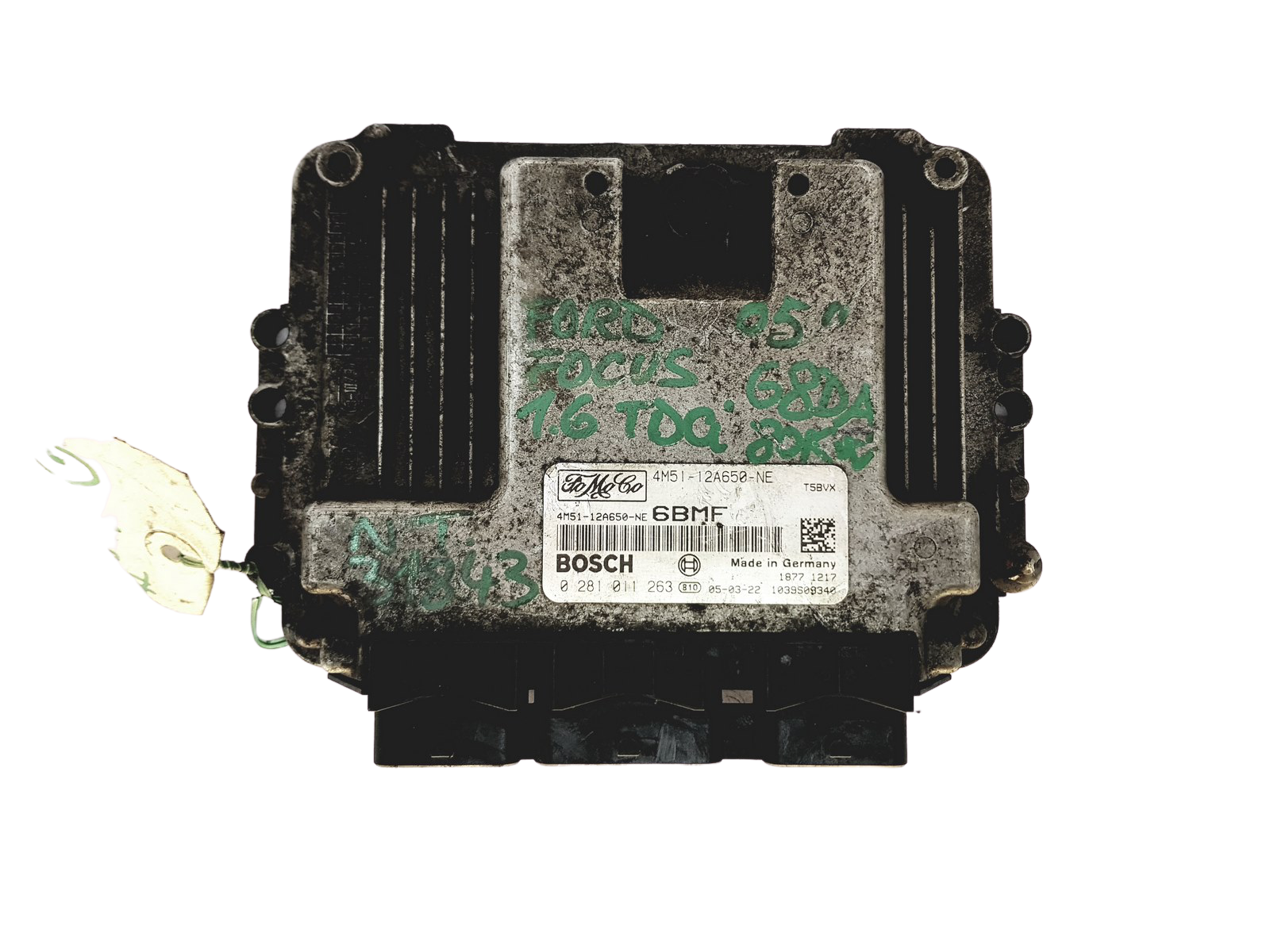 Ohjausyksikkö 4M51-12A650-NE 0281011263 Ford Bosch 28383 main product photo