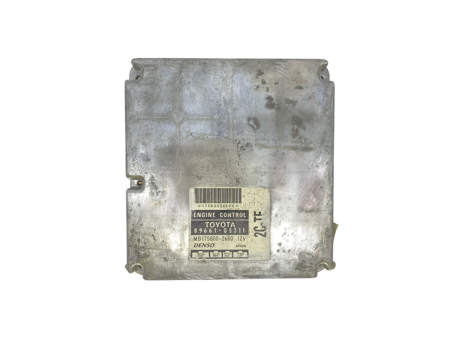 Ohjausyksikkö 89661-05311 175800-2650 2C-TE Toyota Denso 57902 main product photo