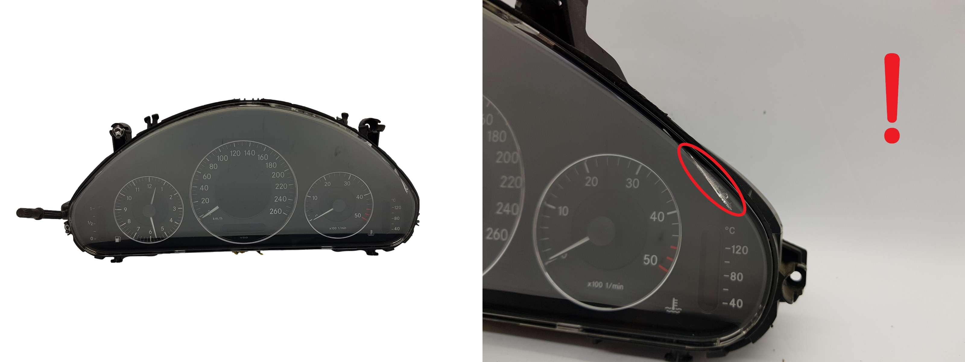 Kierroslukumittari Mercedes E W211 A2115408847 3127 main product photo
