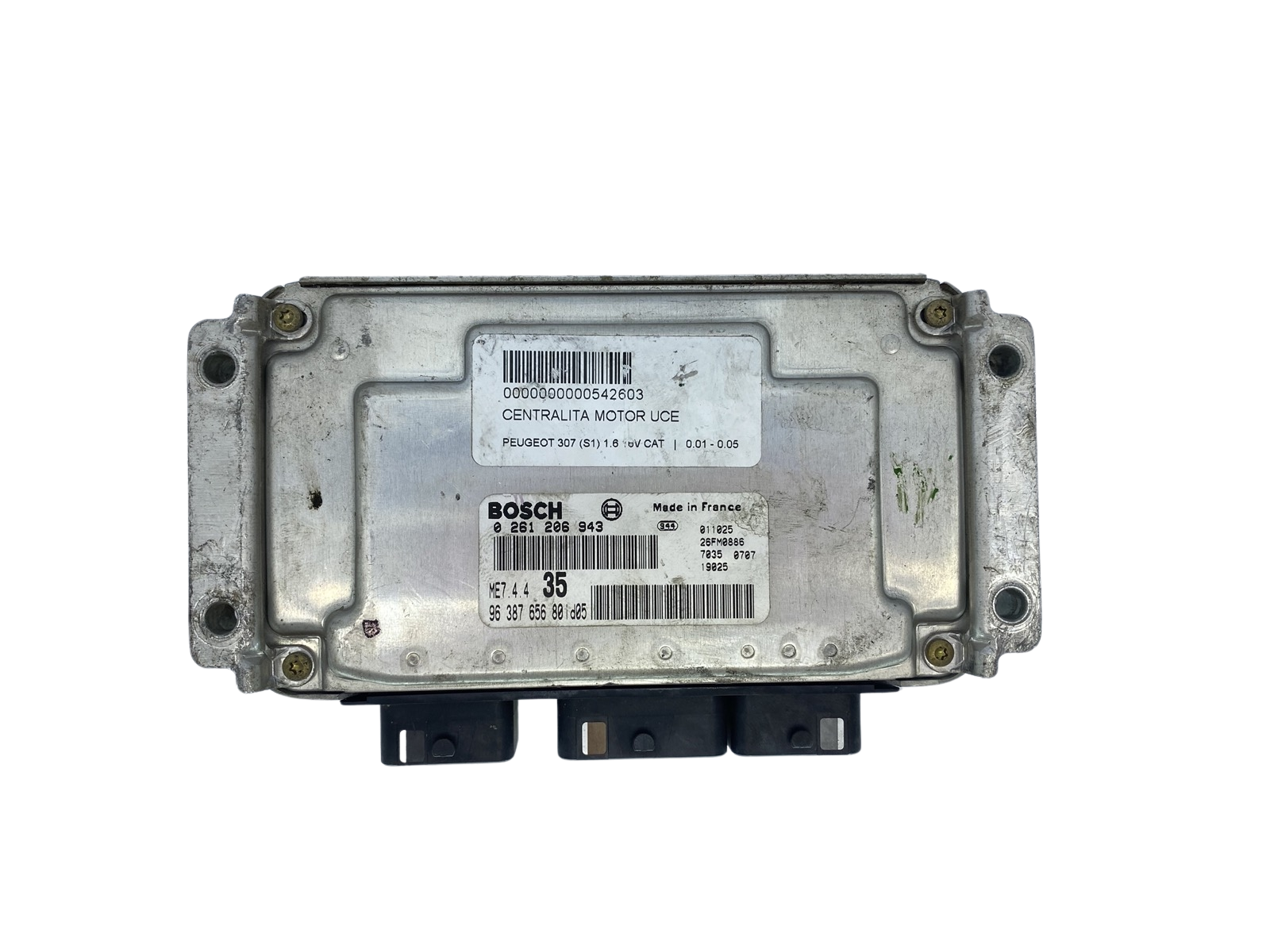 Ohjausyksikkö 0261206943 9638765680id05 26FM0886 PSA Bosch 62988 main product photo