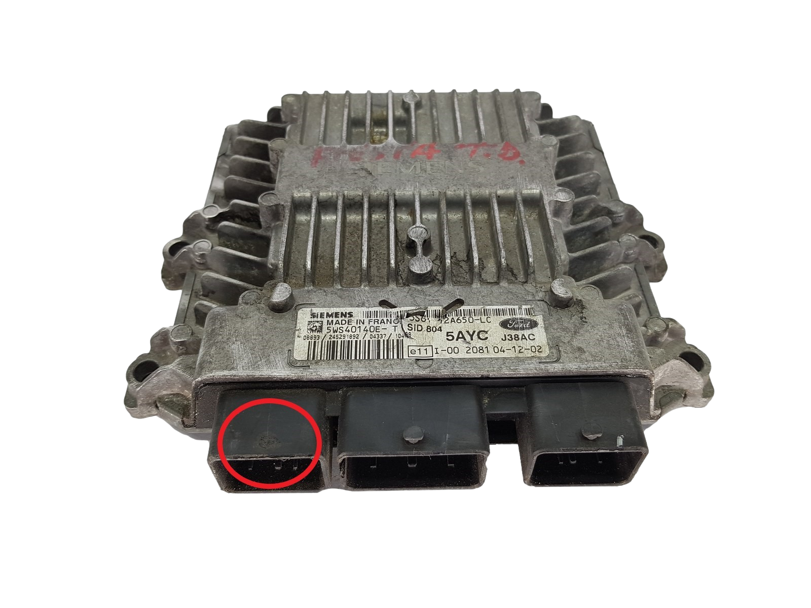 Ohjausyksikkö 3S61-12A650-LC 5WS40140E-T 5AYC Ford Siemens 18682 main product photo