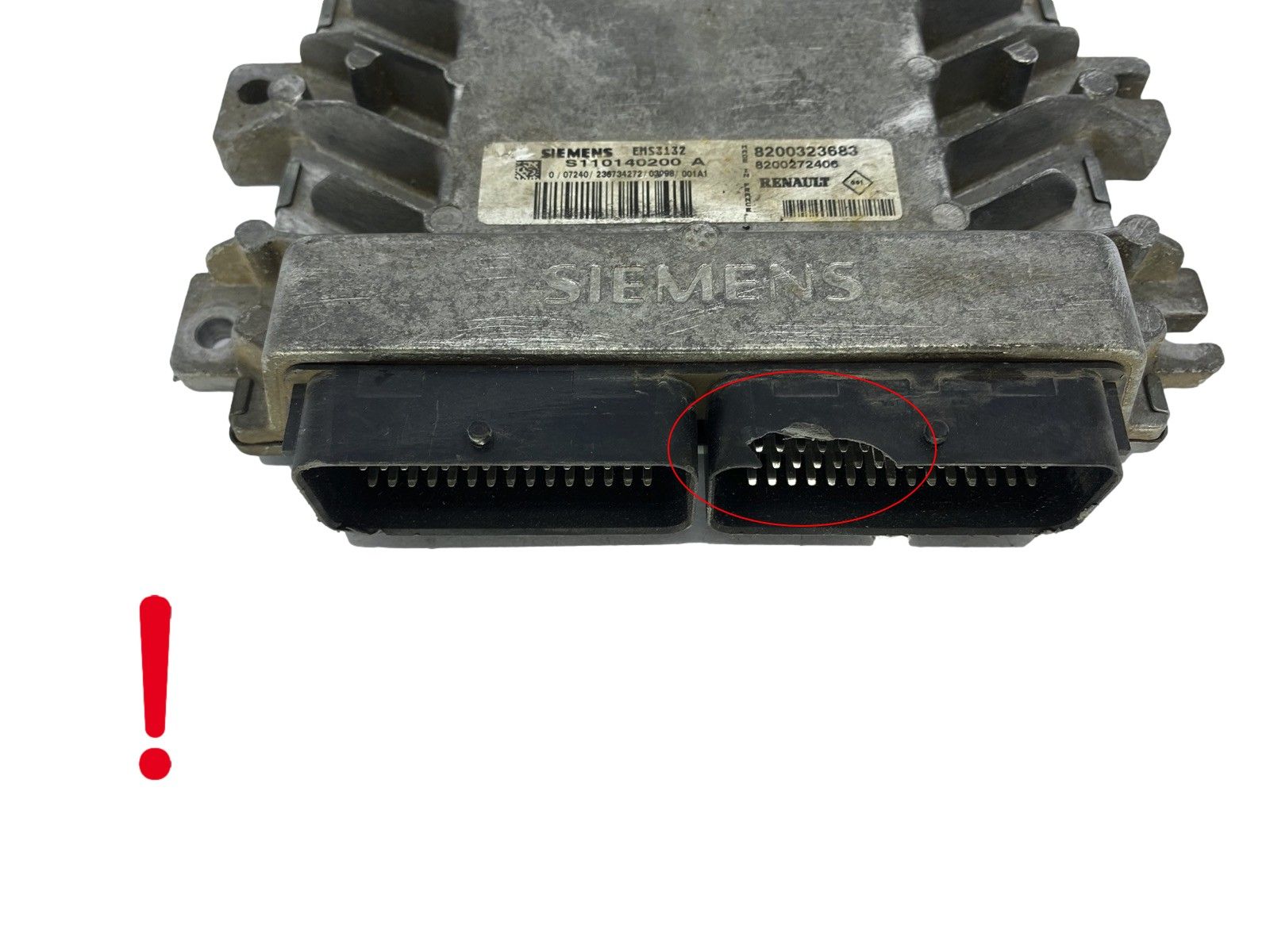 Ohjausyksikkö Renault S110140200A 8200323683 8200272406 Siemens 50523 main product photo