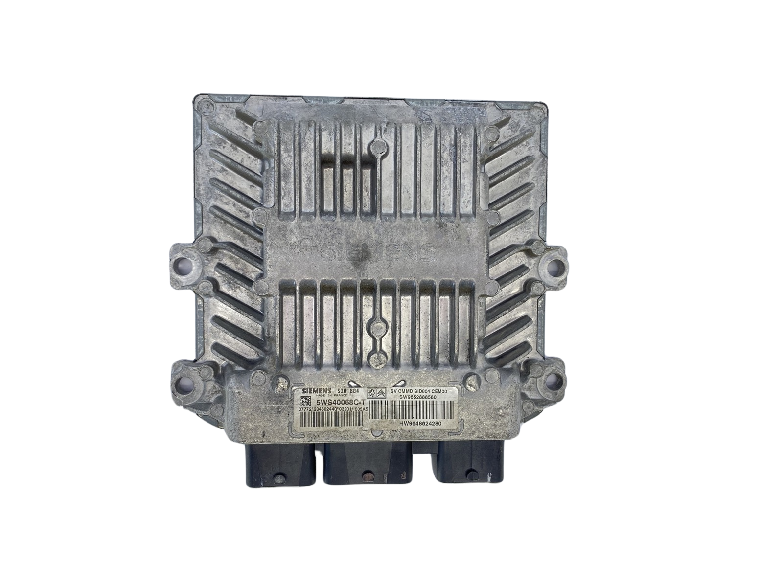 Ohjausyksikkö 9652888580 9648624280 5WS40068C-T SID804 PSA Siemens 61030 main product photo