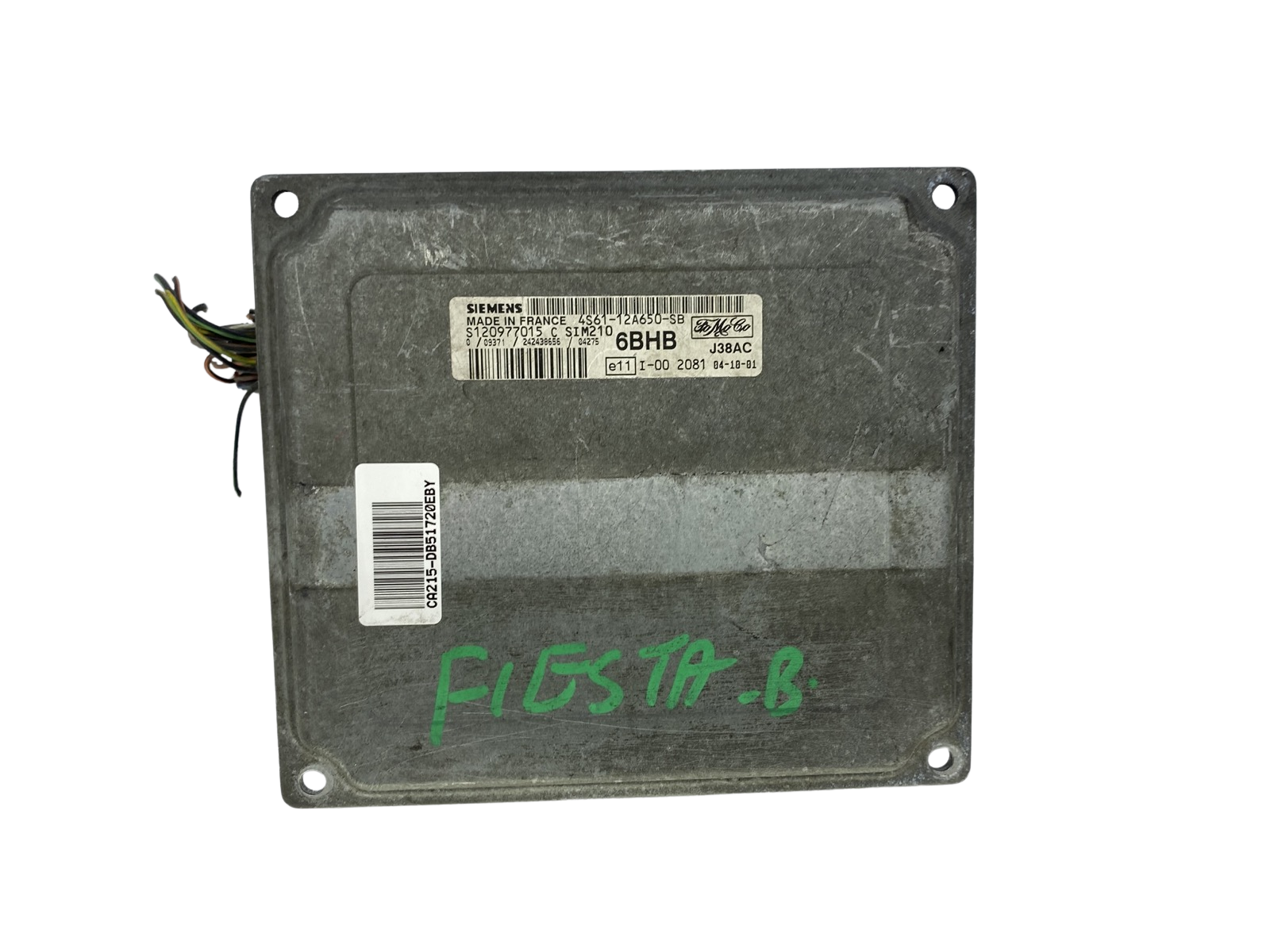Ohjausyksikkö 4S61-12A650-SB S120977015C 6BHB Ford Siemens 51720 main product photo