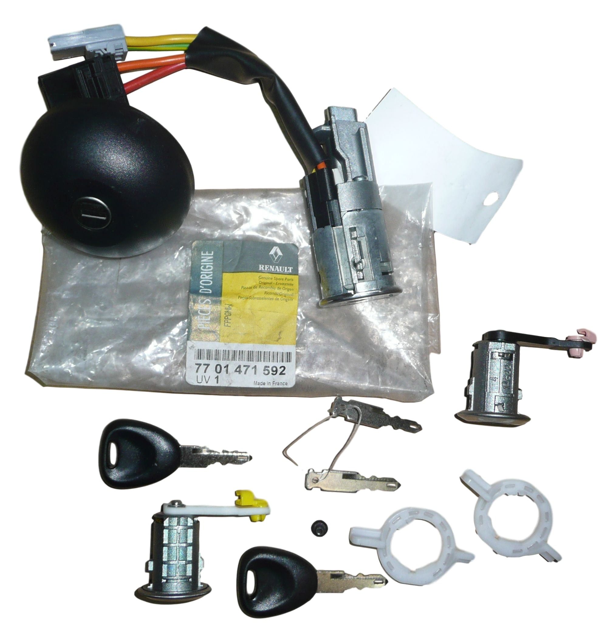 Sytytyskytkin + Sarja Zamków Master I 7701471592 Renault main product photo