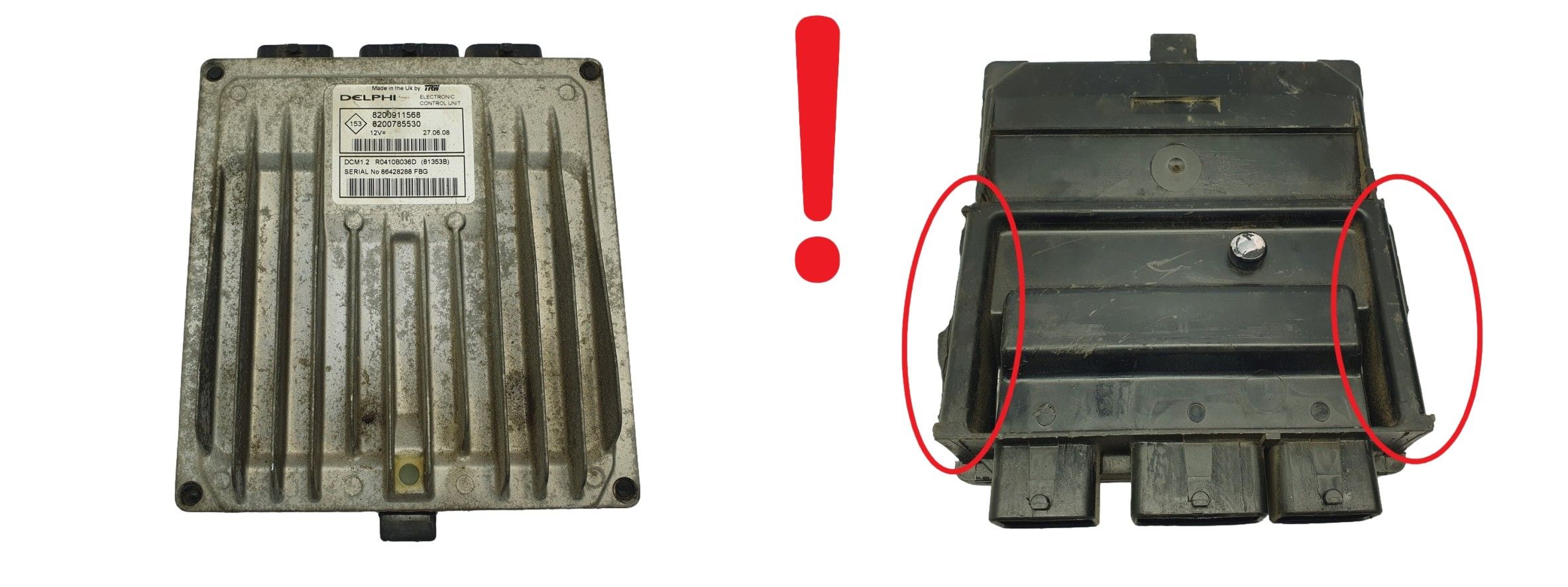Ohjausyksikkö 8200911568 8200785530 R0410B036D Renault Delphi 68235 main product photo