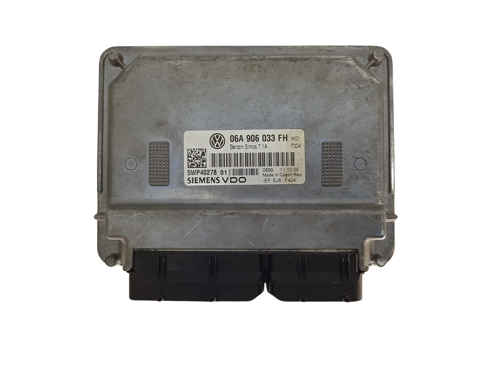 Ohjausyksikkö 06A906033FH 5WP40278 01 VW SEAT Siemens main product photo
