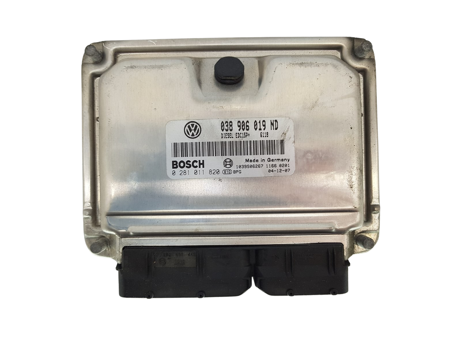 Ohjausyksikkö 038906019ND 0281011820 VW Bosch 2865 main product photo