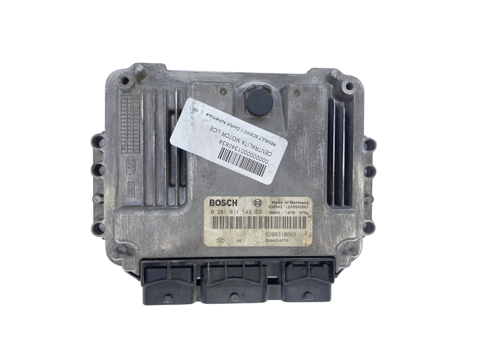 Ohjausyksikkö 0281011549 8200310863 8200370779 Renault Bosch 63110 main product photo