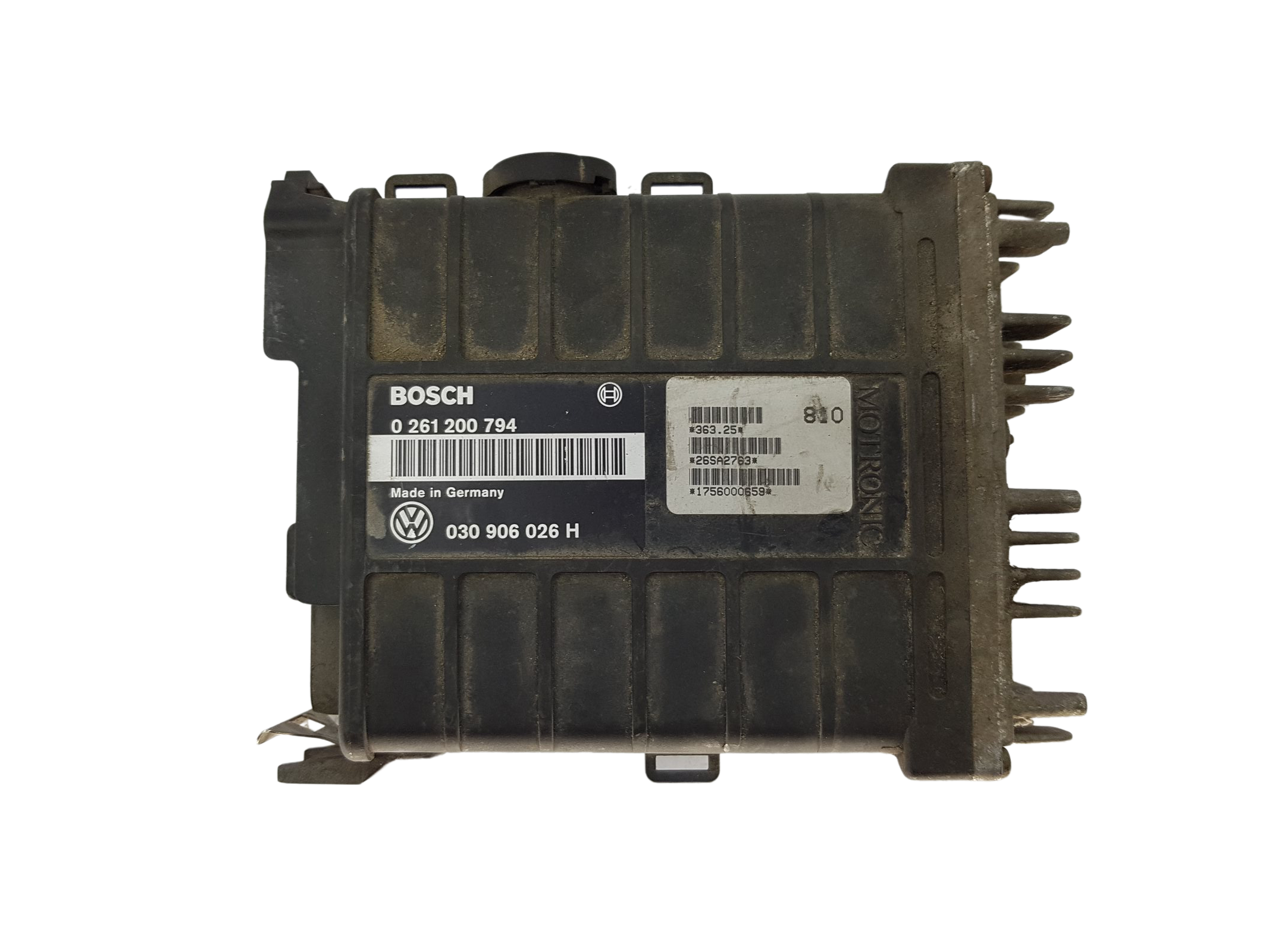 Ohjausyksikkö 0261200794 030906026H 26SA2763 VW Bosch 13580 main product photo
