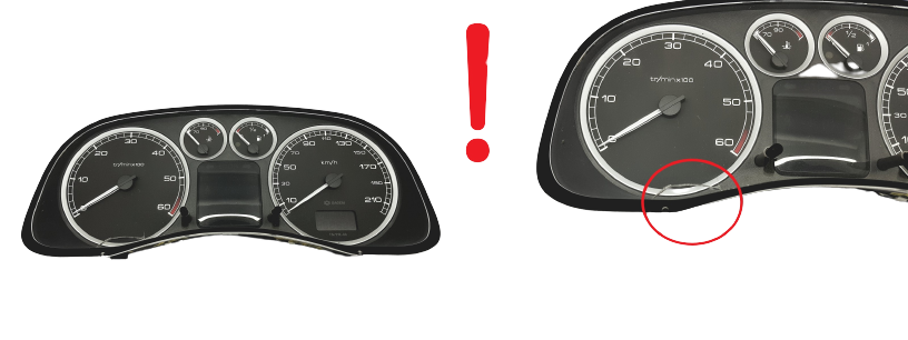 Nopeusmittari Peugeot 307 9646742480 0R00 Sagem 48063 main product photo