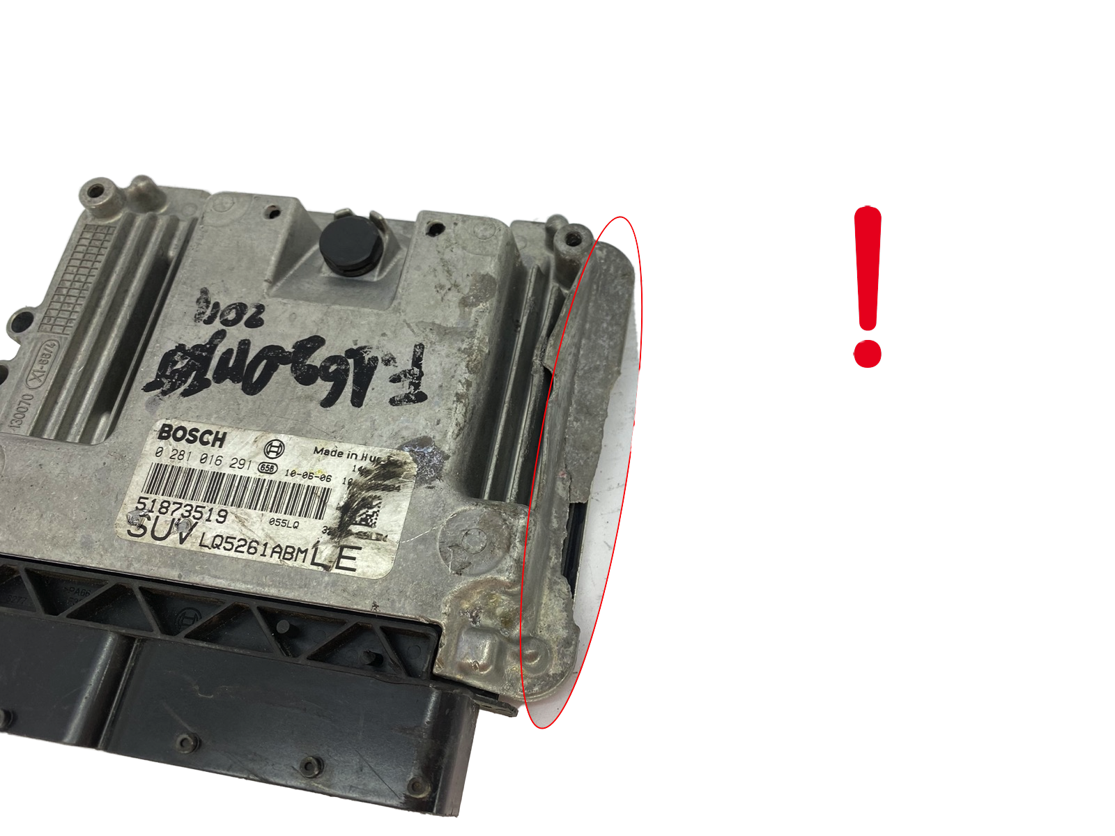 Ohjausyksikkö 0281016291 51873519 LQ5261ABM Fiat Bosch 56737 main product photo