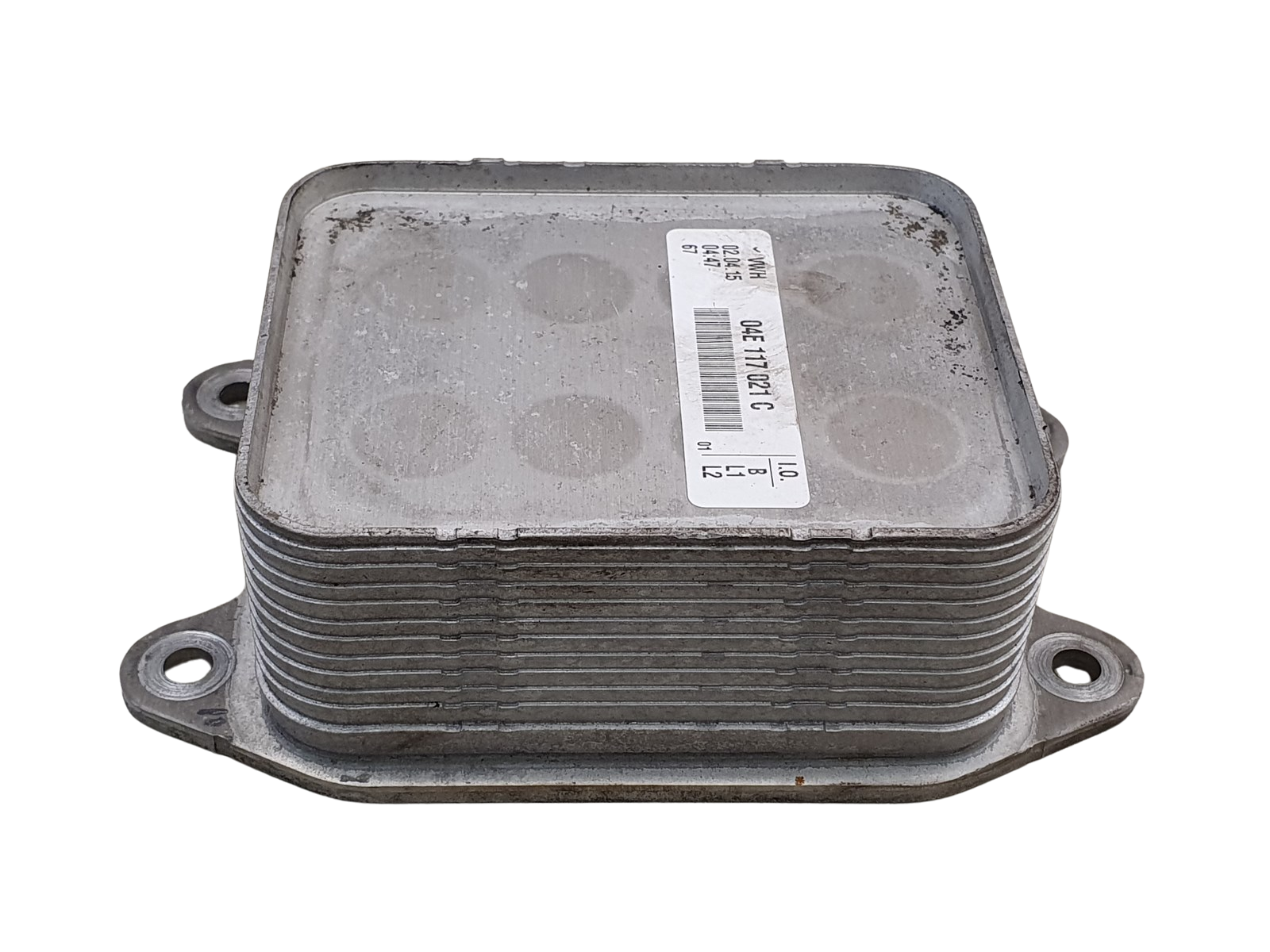 Öljynjäähdytin 04E 117 021 C 04E117021C VW AG Audi Skoda Seat main product photo