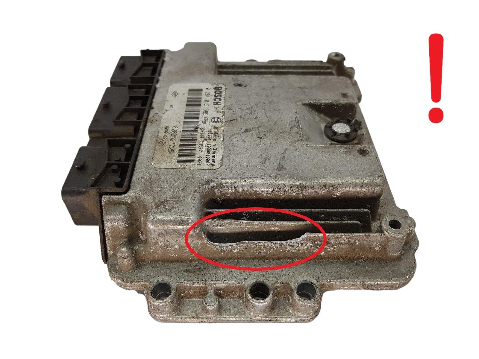 Ohjausyksikkö 0281012589 8200527725 8200527756 Renault Bosch 14735 main product photo
