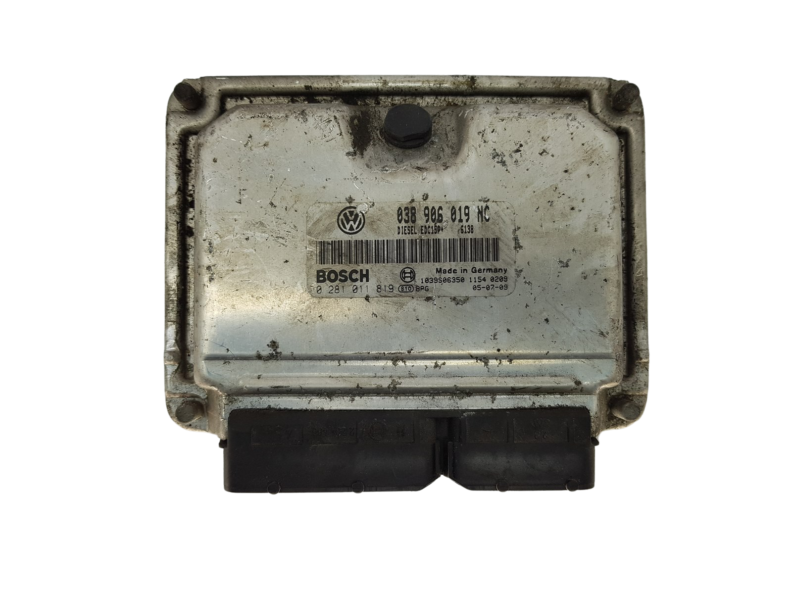 Ohjausyksikkö 038906019NC 0281011819 VW Bosch 14411 main product photo