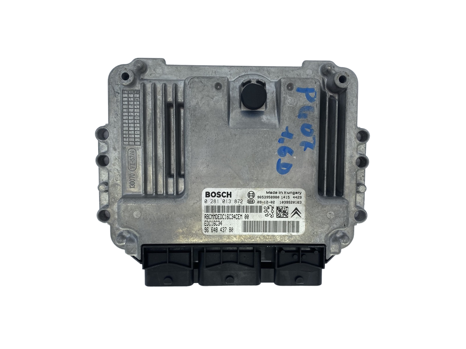 Ohjausyksikkö PSA 0281013872 9664843780 9653958980 Bosch 51323 main product photo