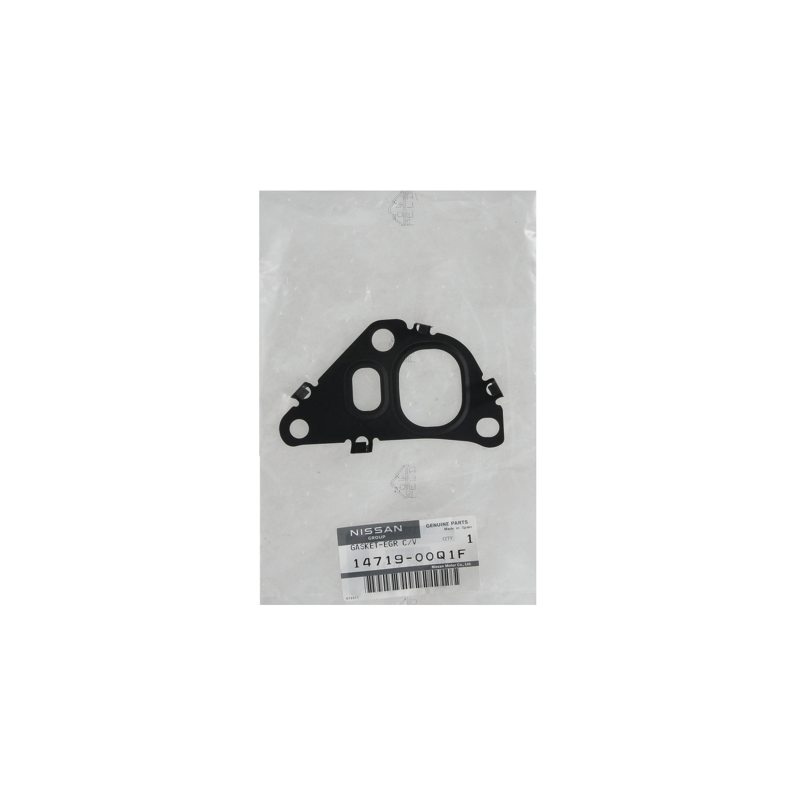 Tiiviste, tiiviste Alkuperäinen Renault Nissan 1471900Q1F main product photo