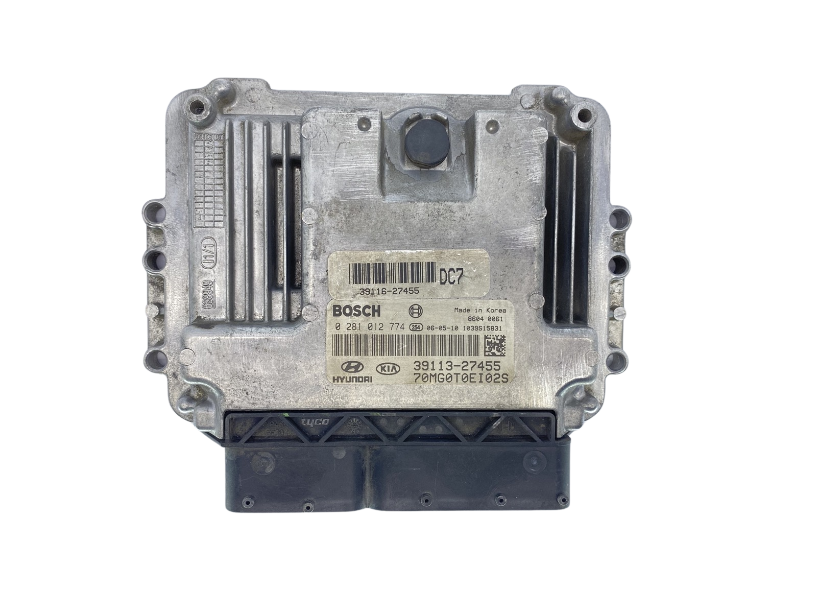 Ohjausyksikkö 0281012774 39113-27455 KIA Bosch 63080 main product photo