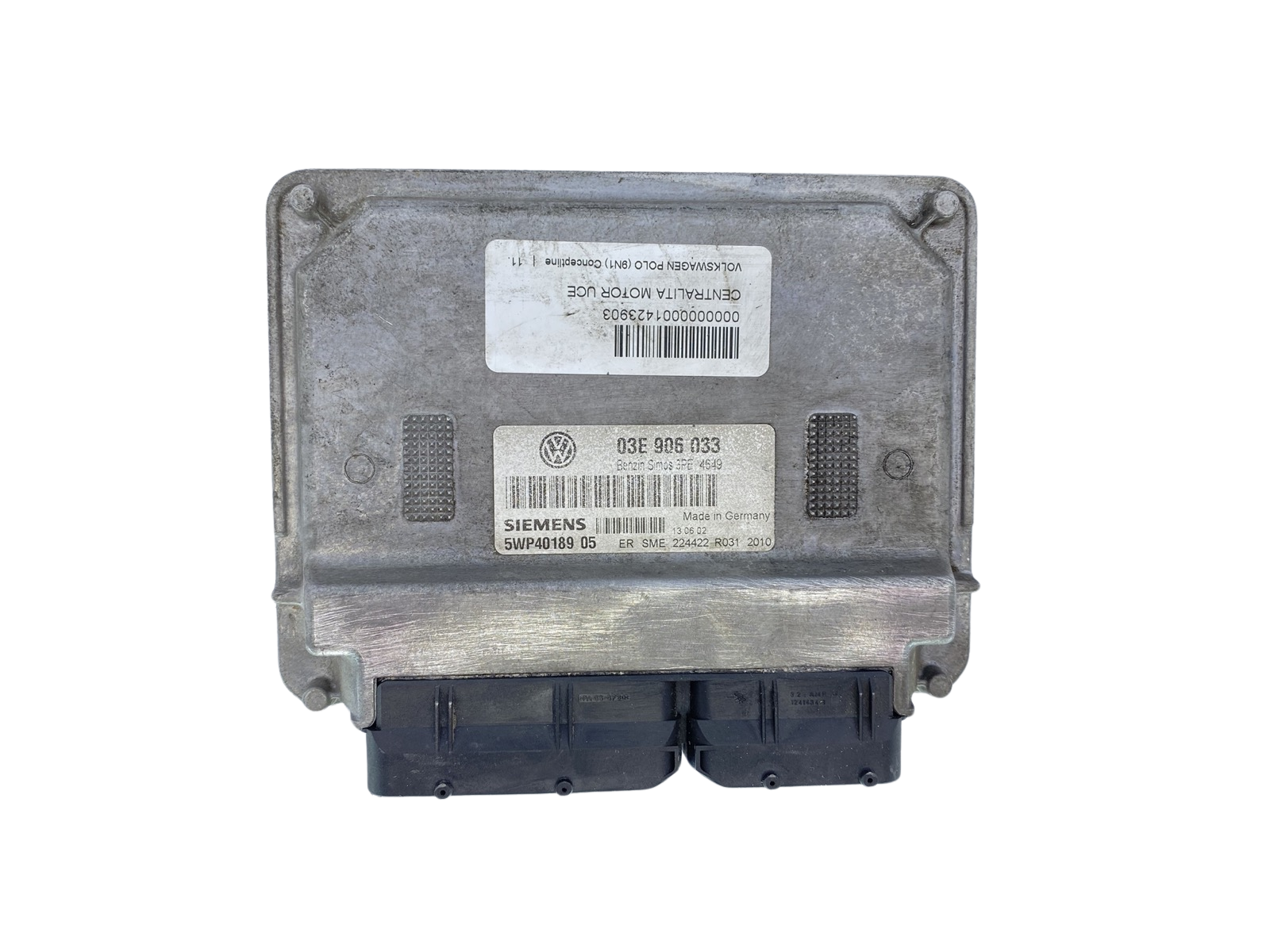 Ohjausyksikkö 03E906033 5WP40189 05 VW Siemens 62894 main product photo