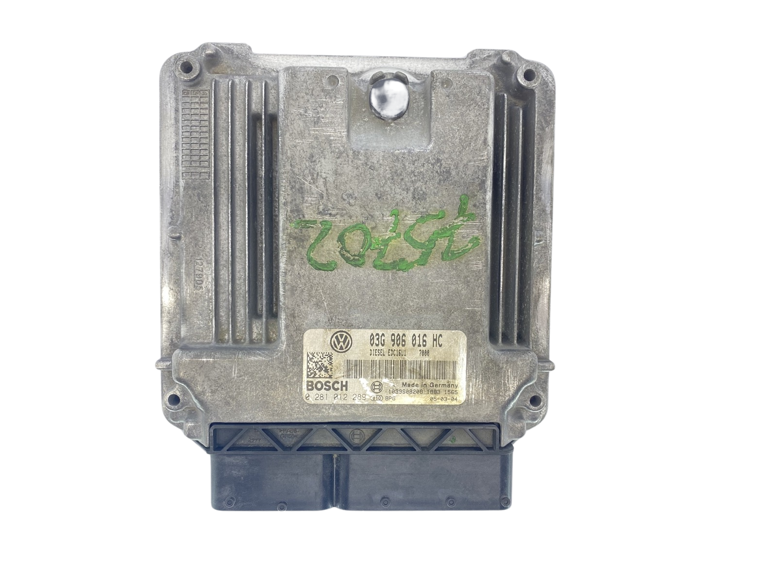 Ohjausyksikkö 03G906016HC 0281012289 VW Seat Bosch 63261 main product photo