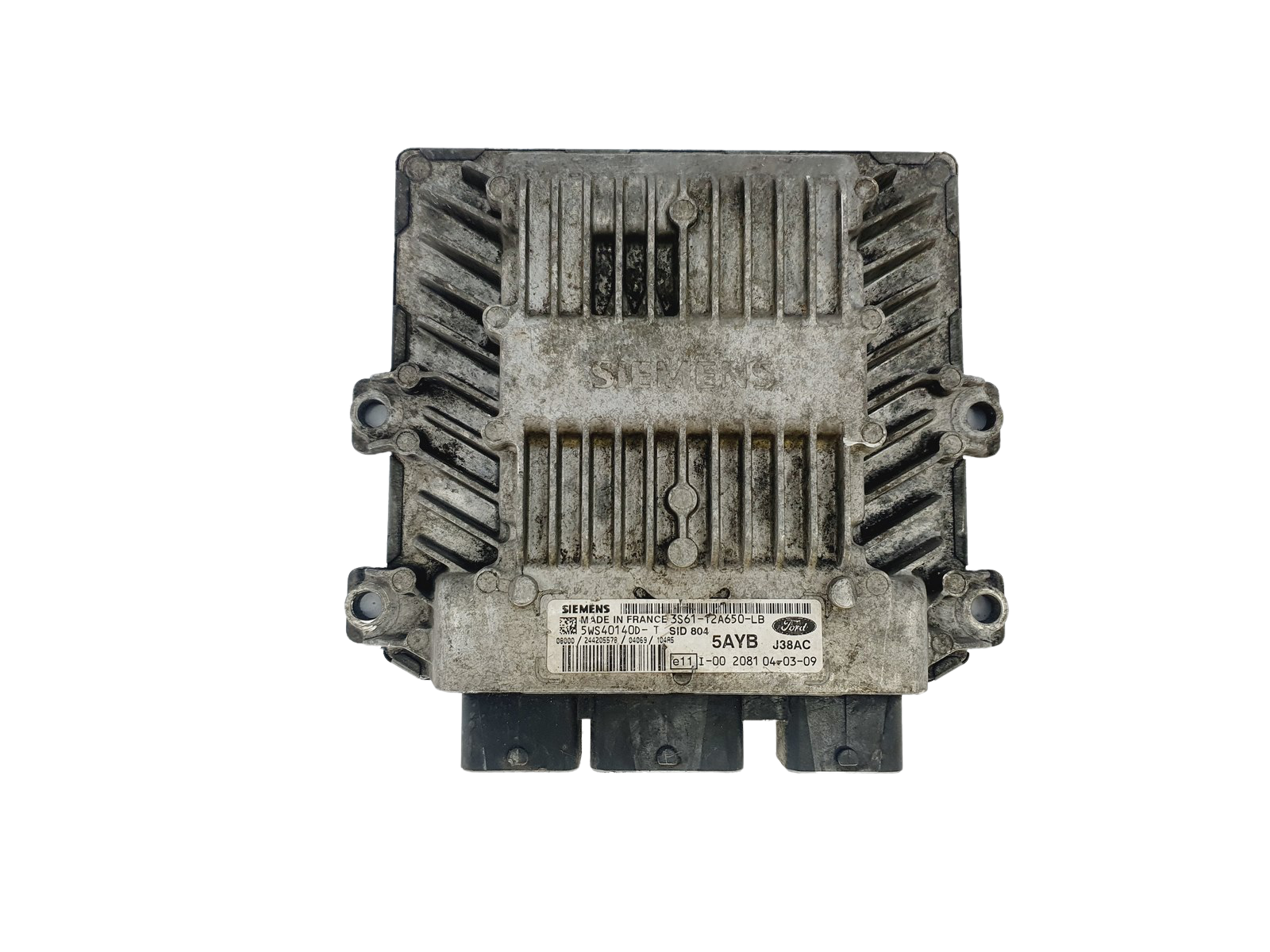 Ohjausyksikkö 3S61-12A650-LB 5WS40140D-T SID 804 Ford Siemens 38963 main product photo