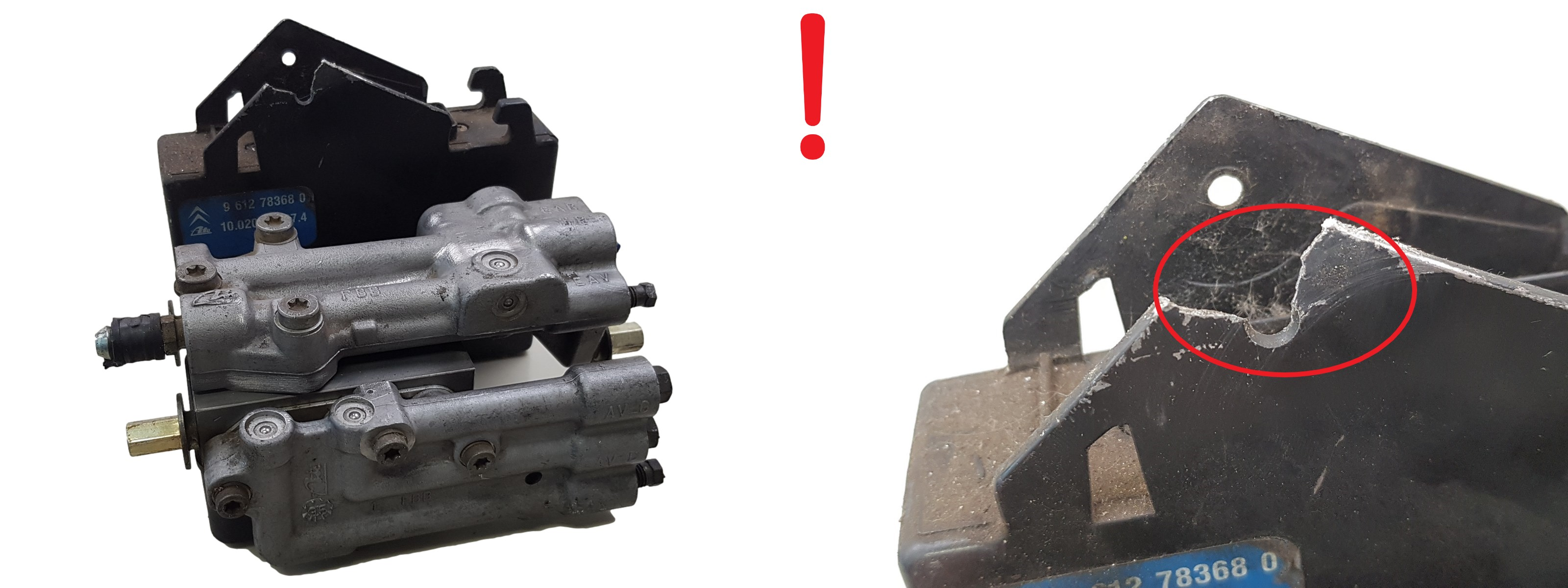 Abs-pumppu Citroen Xantia 9612783680 10.0943-0201.4 ATE main product photo