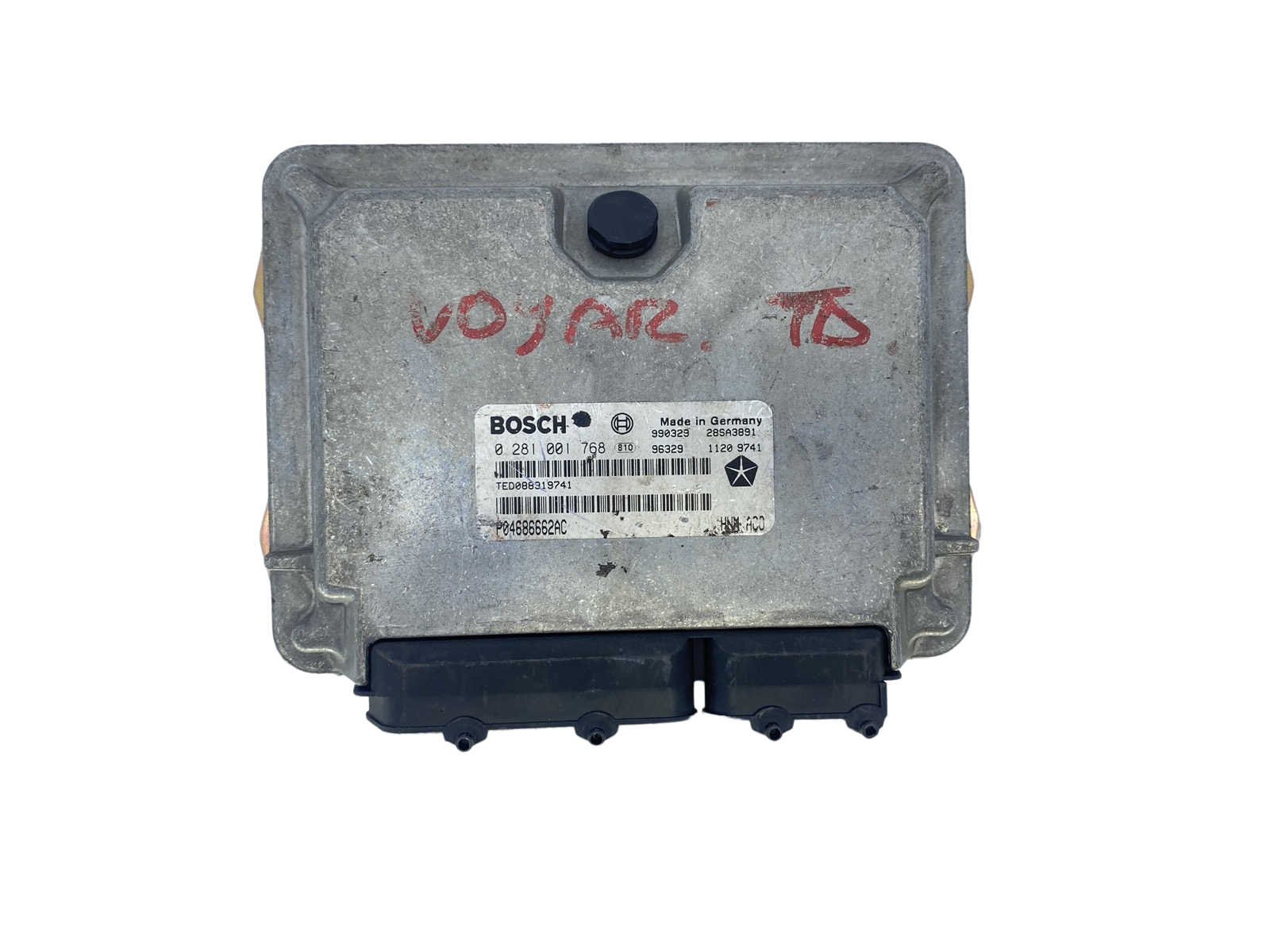 Ohjausyksikkö 0281001768 P04686662AC Chrysler Bosch 54514 main product photo