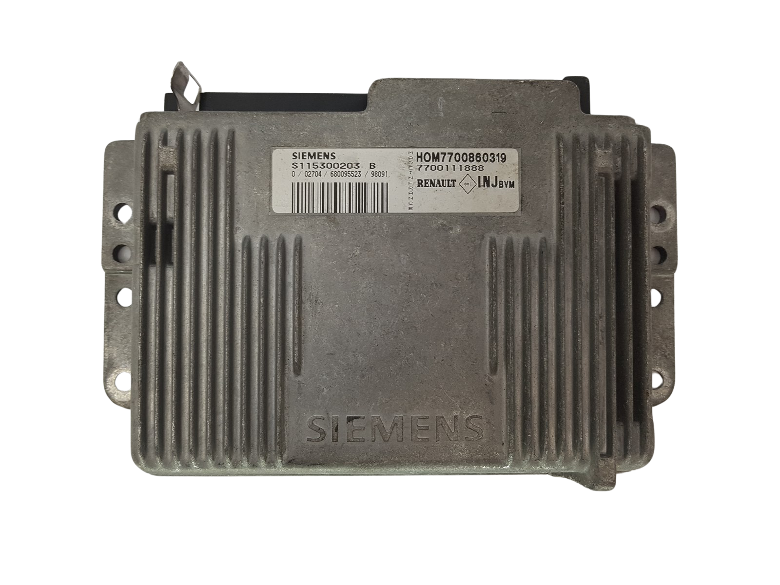 Ohjausyksikkö S115300203B 7700860319 7700111888 Renault Siemens 2942 main product photo