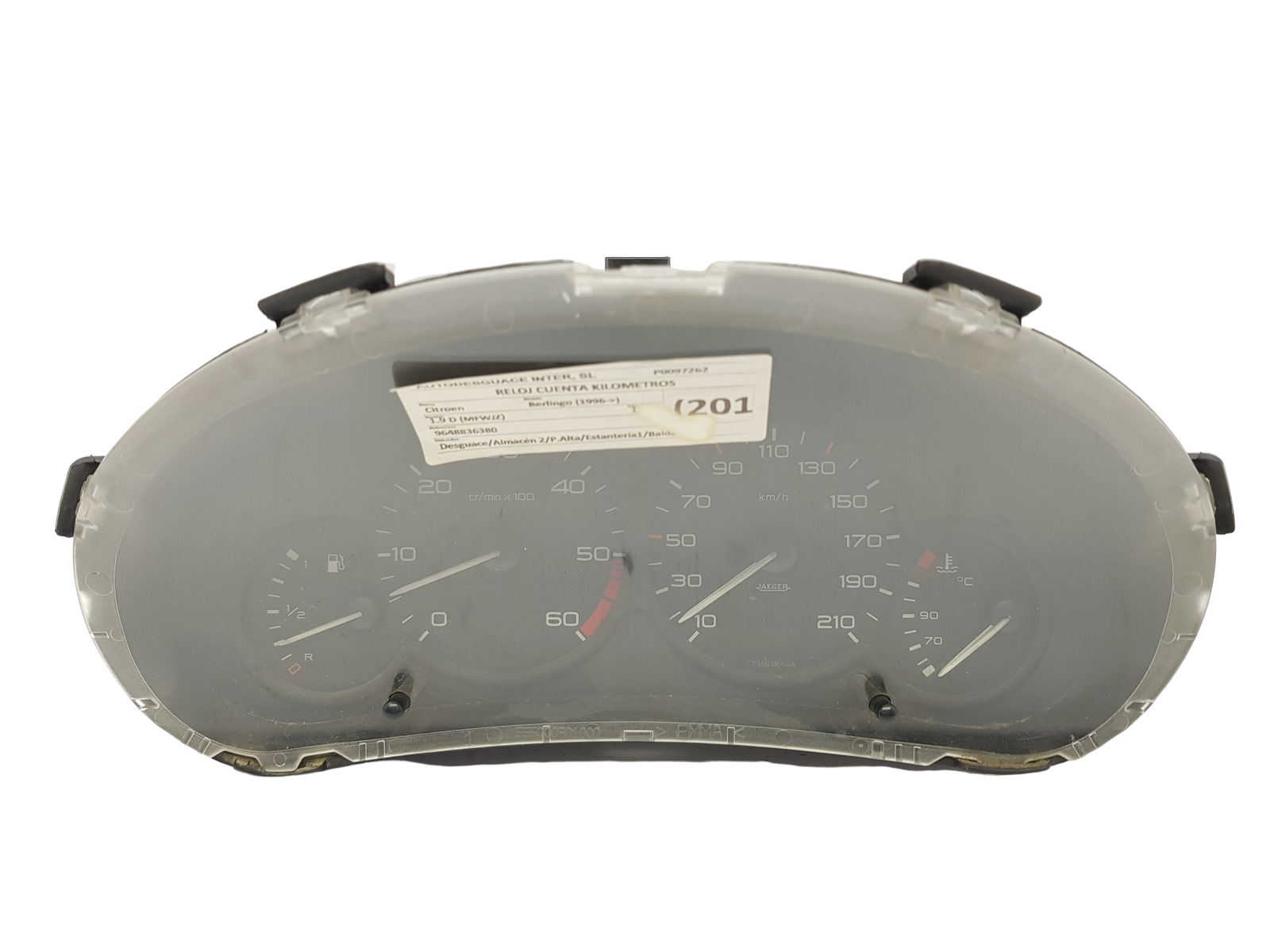 Nopeusmittari Partner 1 Berlingo 1 9648836380 PSA 26949 main product photo