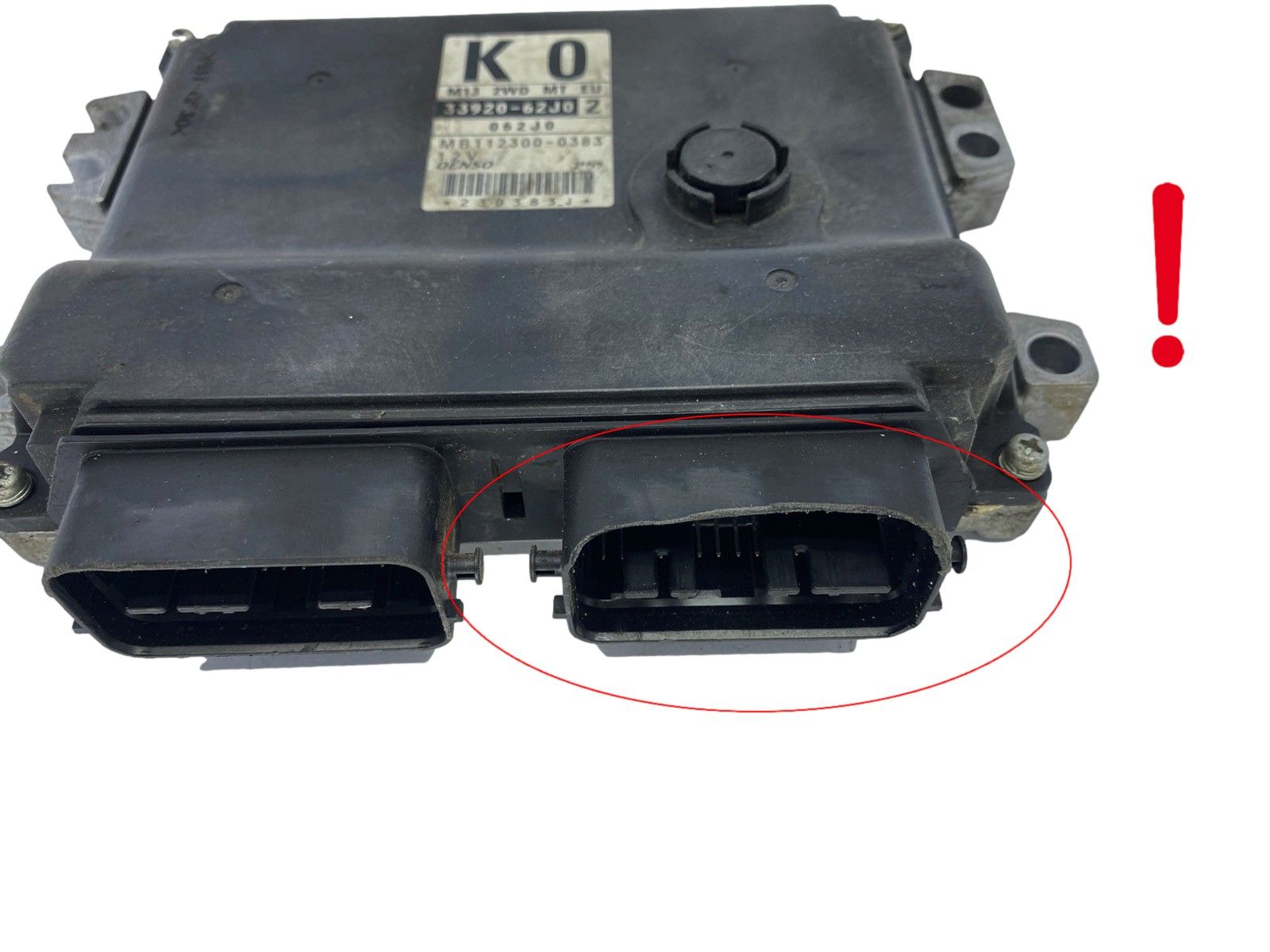 Ohjausyksikkö Suzuki 33920-62J02 MB112300-0383 Denso 51291 main product photo
