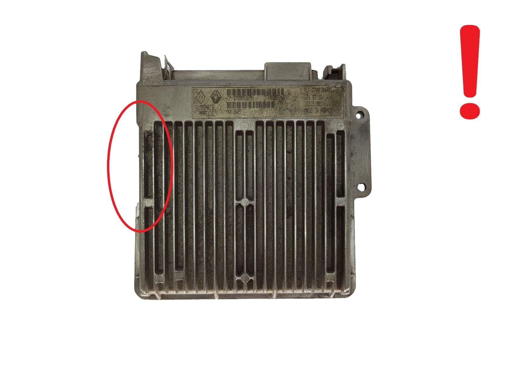 Ohjausyksikkö 7700868295 7700102746 7700104481 Renault Magneti 18037 main product photo