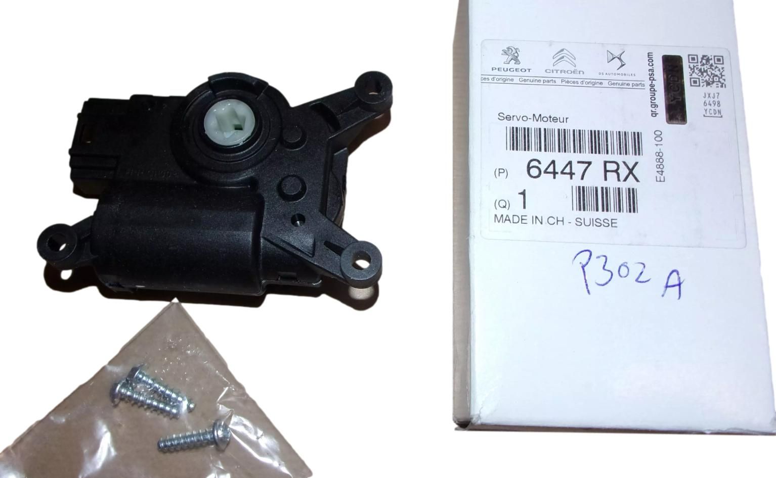 Lämmittimen moottori Alkuperäinen 6447RX 6447.RX Citroen Peugeot main product photo