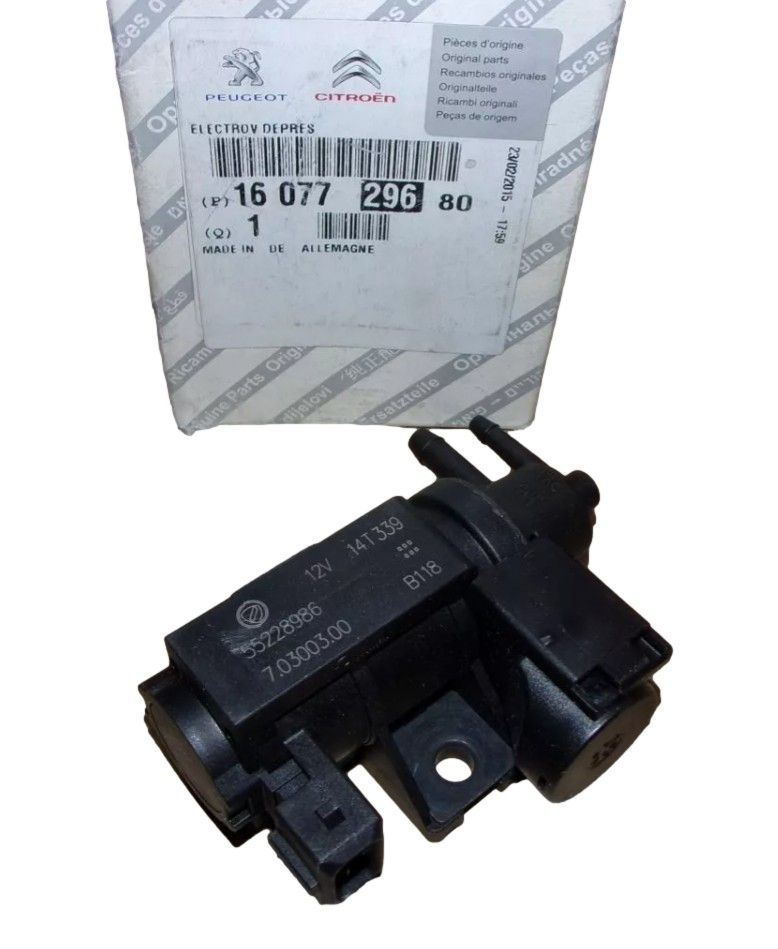 Turboventtiili Alkuperäinen 1607729680 Citroen Peugeot main product photo