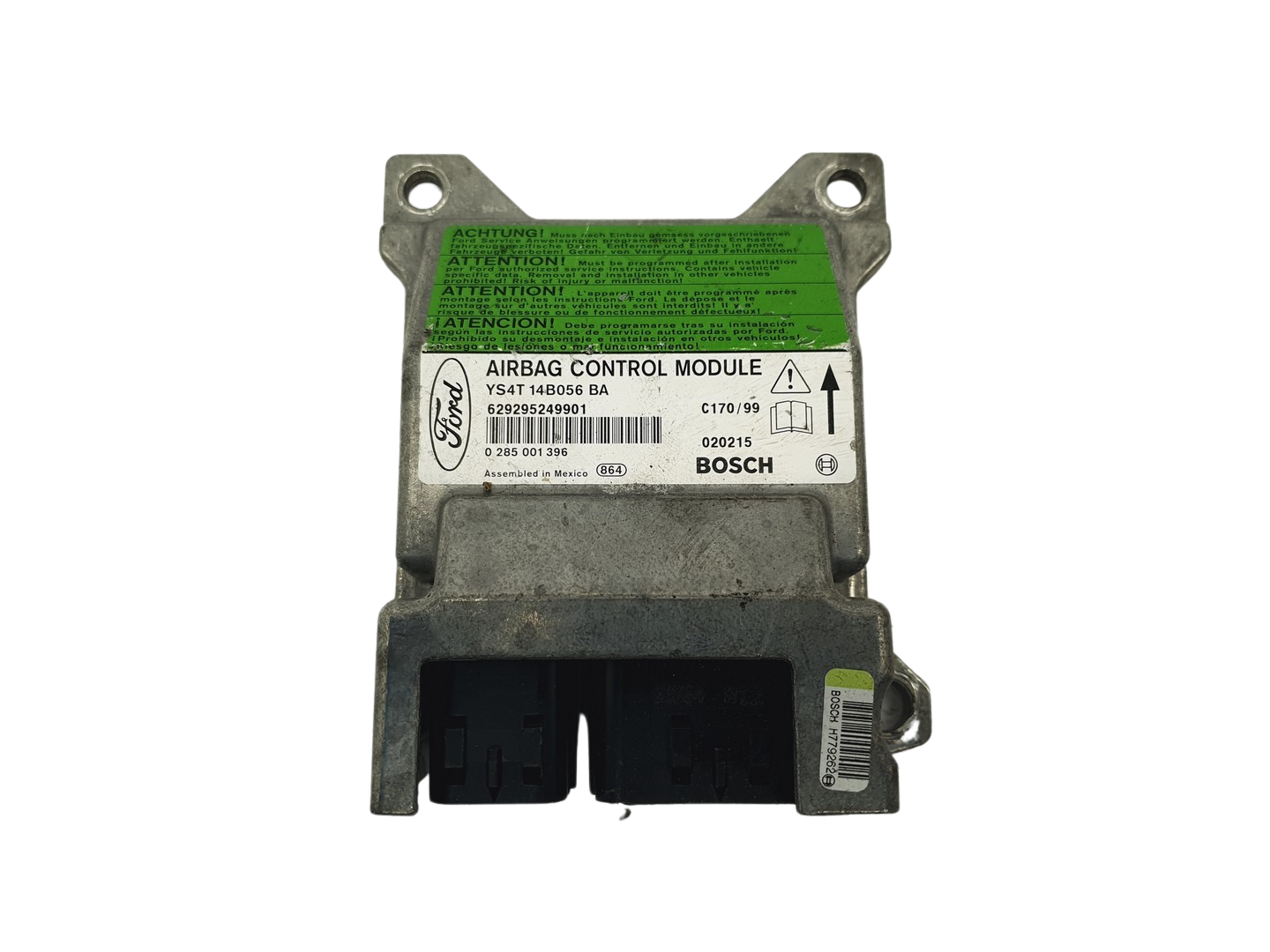 Ohjausyksikön moduuli 0285001396 YS4T14B056BA Ford Bosch 68925 main product photo