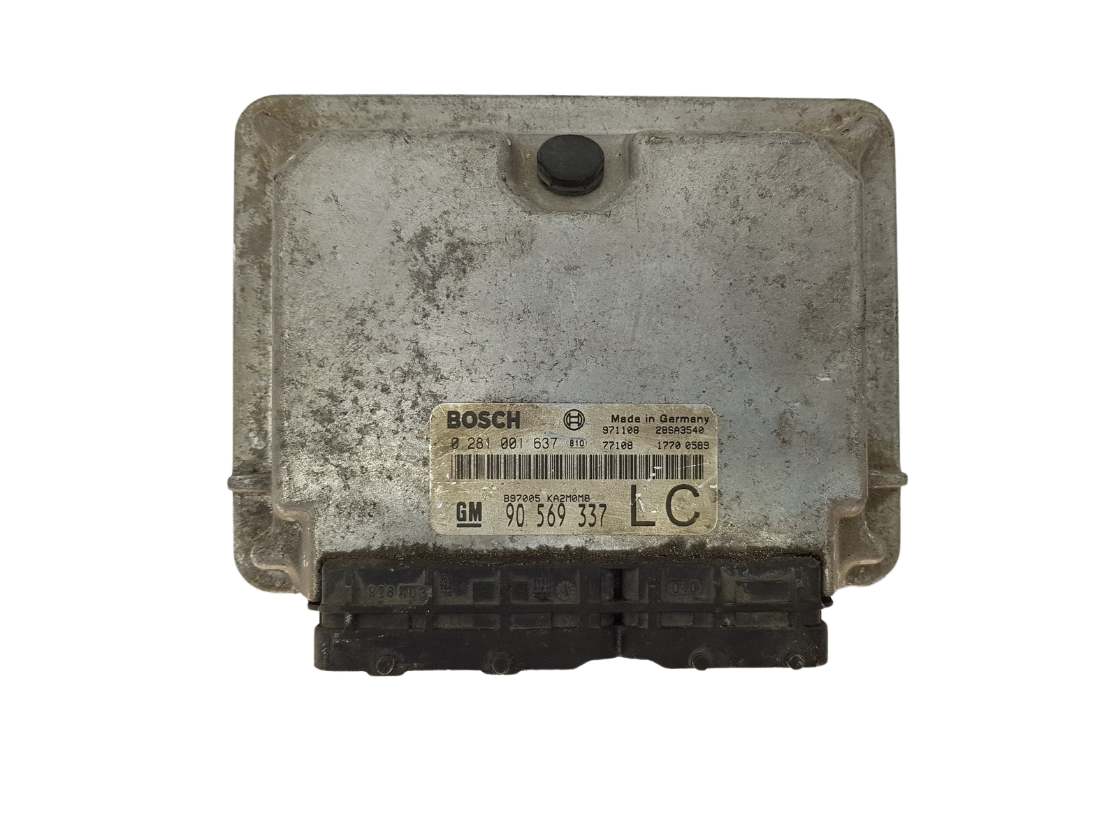 Ohjausyksikkö 90569337LC 0281001637 B97005 Opel GM Bosch main product photo
