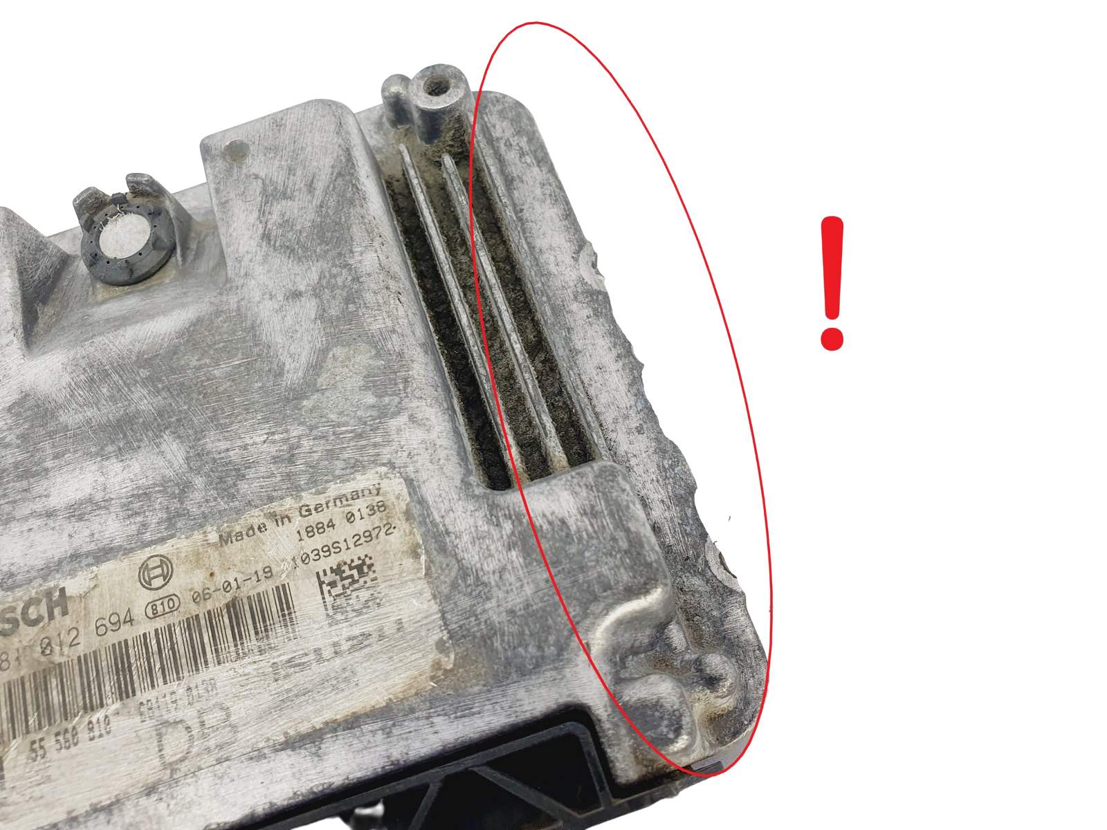 Ohjausyksikkö Opel 55560810DB 0281012694 Bosch GM 45769 main product photo