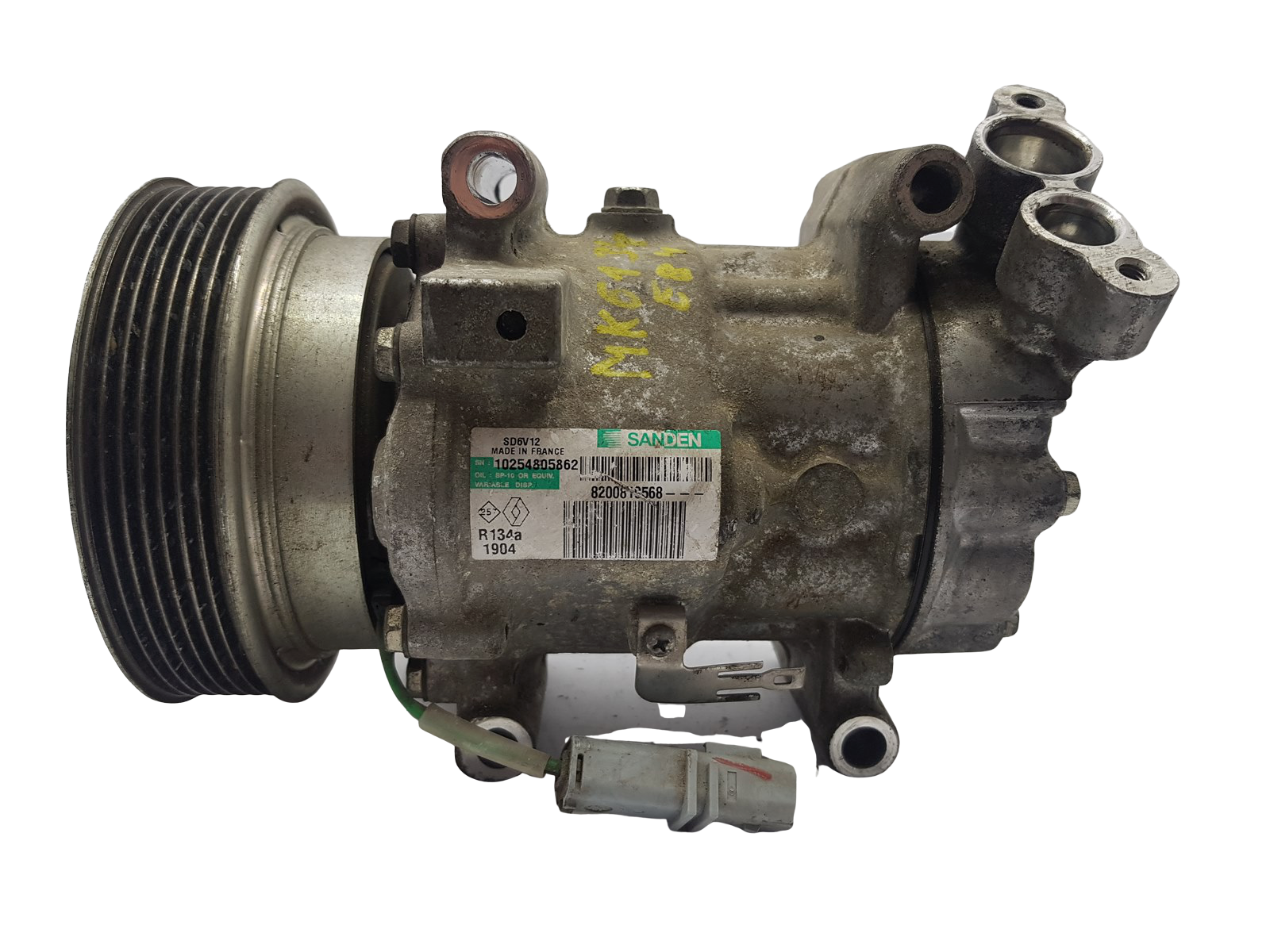 Ilmastoinnin Kompressori Renault Clio 3 Twingo 2 8200819568 1.2 16V Sanden 7133 main product photo