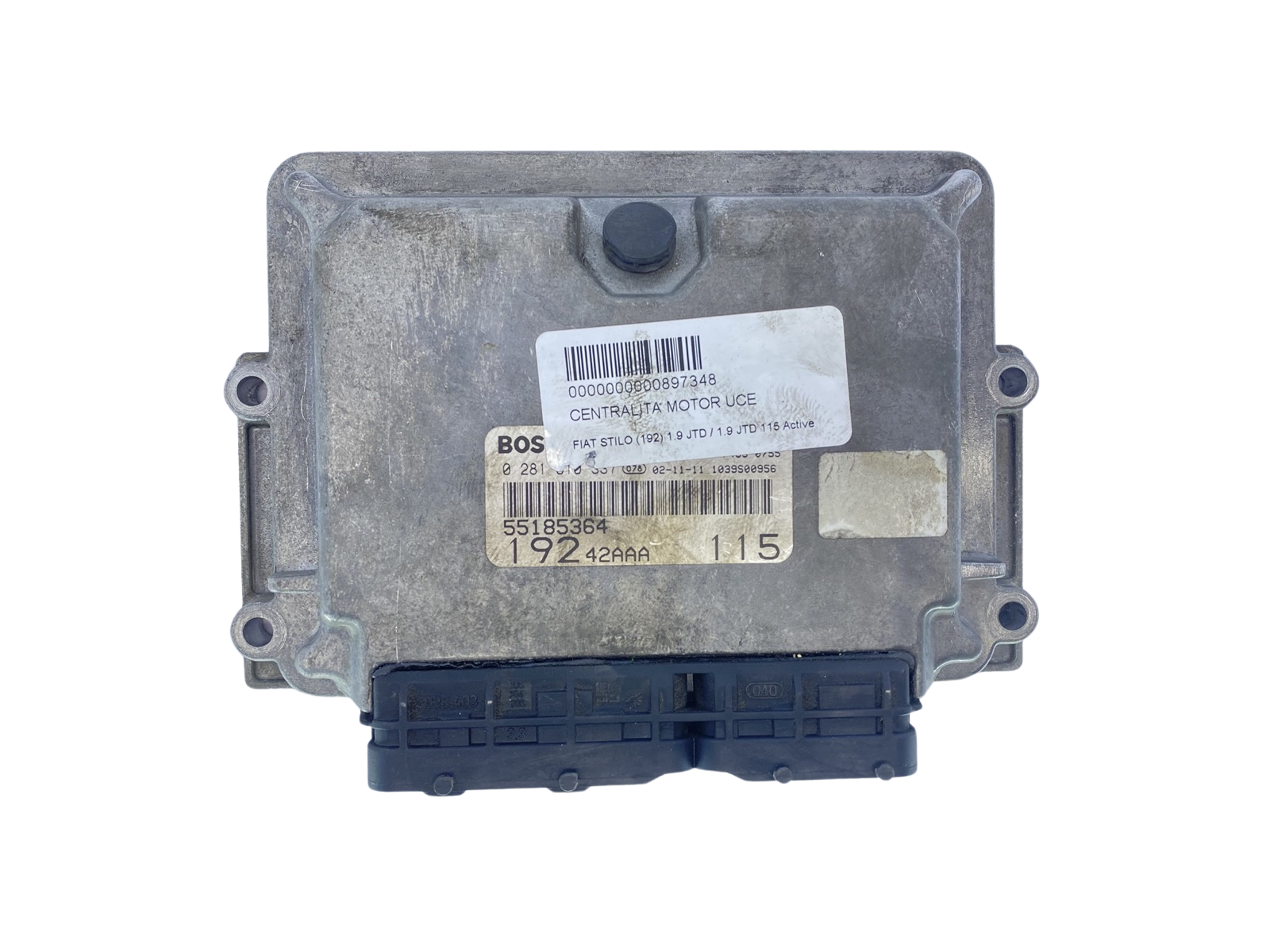 Ohjausyksikkö 55185364 0281010337 42AAA Fiat Bosch 63797 main product photo