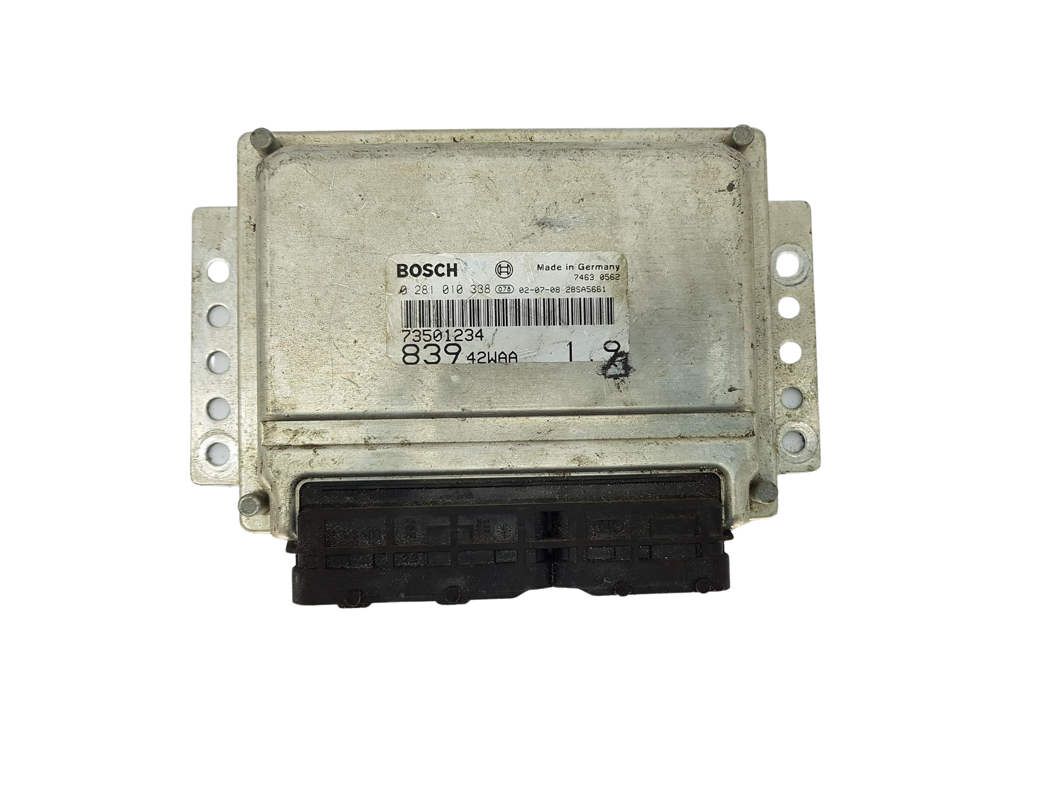 Ohjausyksikkö 73501234 0281010338 83942WAA Lancia Bosch main product photo